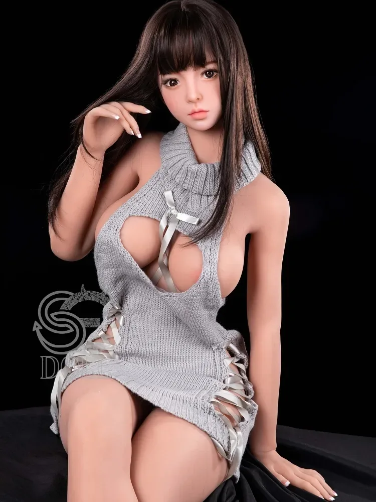 F908-161cm(5.3ft)-35kg Mika F Cup Young Big Tits Brunette Chinese Lolita TPE Love Doll｜SE Doll view 10