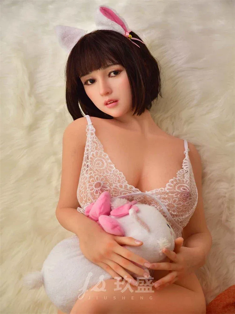 F641— Emiko 150cm\/4ft9 31kg Asian Chubby School Girl D-Cup BBW Sex Doll