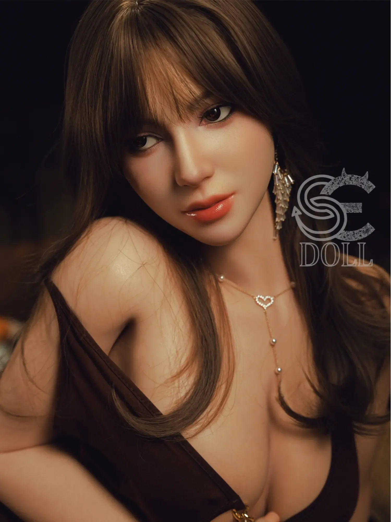 F4816-T163cm(5.3ft)-33kg Cindy.A C Cup Silicone Adult Robot Best Chinese Sex Doll｜SE Doll view 5