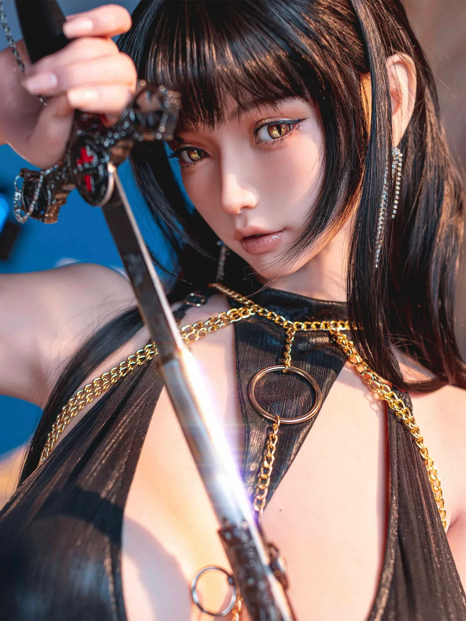F9383-168cm(5.6ft)-39kg 2.2 C Cup Anime Female Sex Dolls Silicon Sex Doll｜Aitia Doll view 9