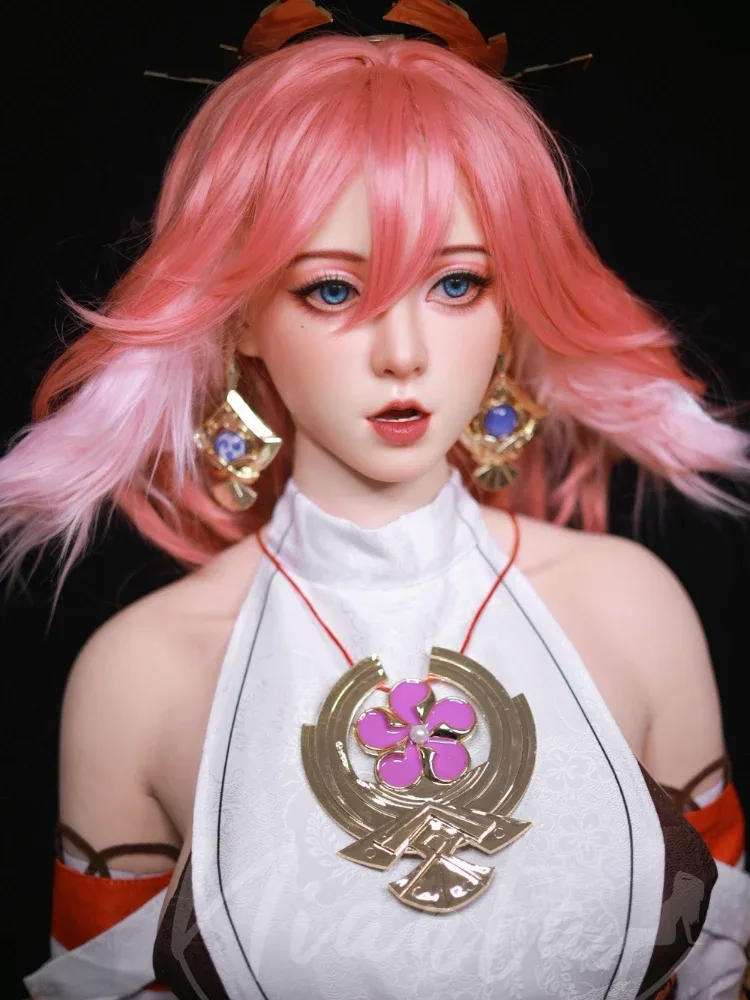 F2513-164cm(5.4ft)\/36kg E Cup Miko Yatsura ROS Silicone Sex Doll【In Stock USA 】｜Nianta Doll view 6