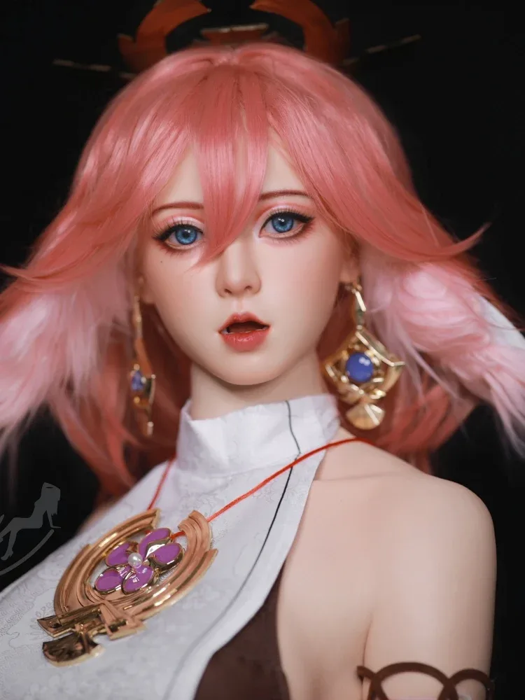 F2513-164cm(5.4ft)\/36kg E Cup Miko Yatsura ROS Silicone Sex Doll【In Stock USA 】｜Nianta Doll view 5