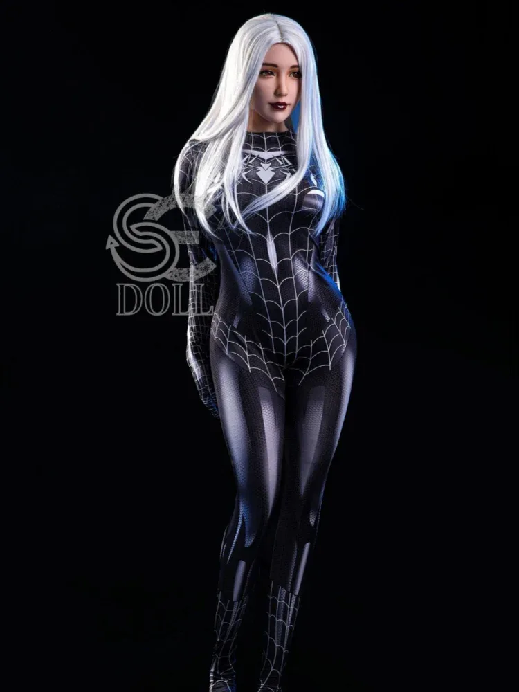 F3724-163cm(5.3ft)-37kg Kitty E Cup TPE Asian Anime Sexy Fantasy Realism Woman Sex Doll|SE Doll view 2