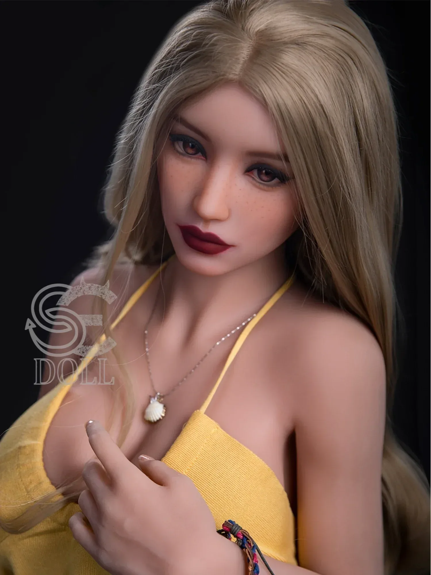 F3689-161cm(5.3ft)-35kg Amelia F Cup TPE Blonde Sexy Latina Love Doll｜SE Doll view 3