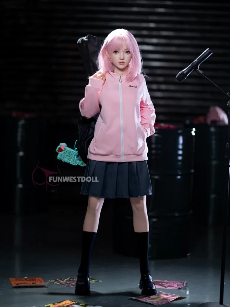 F2555-152cm(5ft) 26.5kg D Cup Youthful Look Realistic Silicone Sex Doll｜Fun West Doll view 3