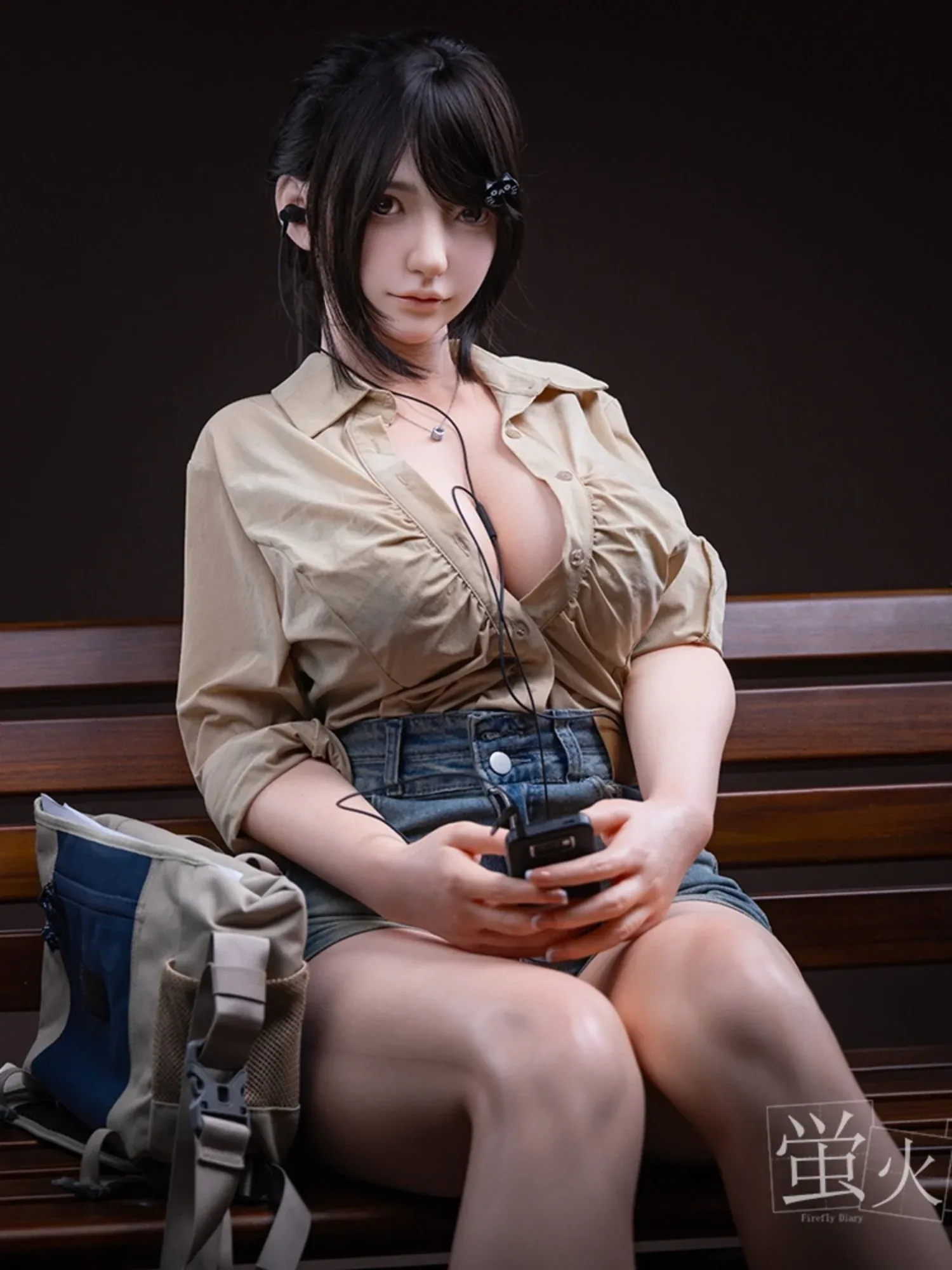 F6157—164cm\/5ft4-30kg G Cup Silicone Asian  Sex Doll  | Firefly Diary view 8