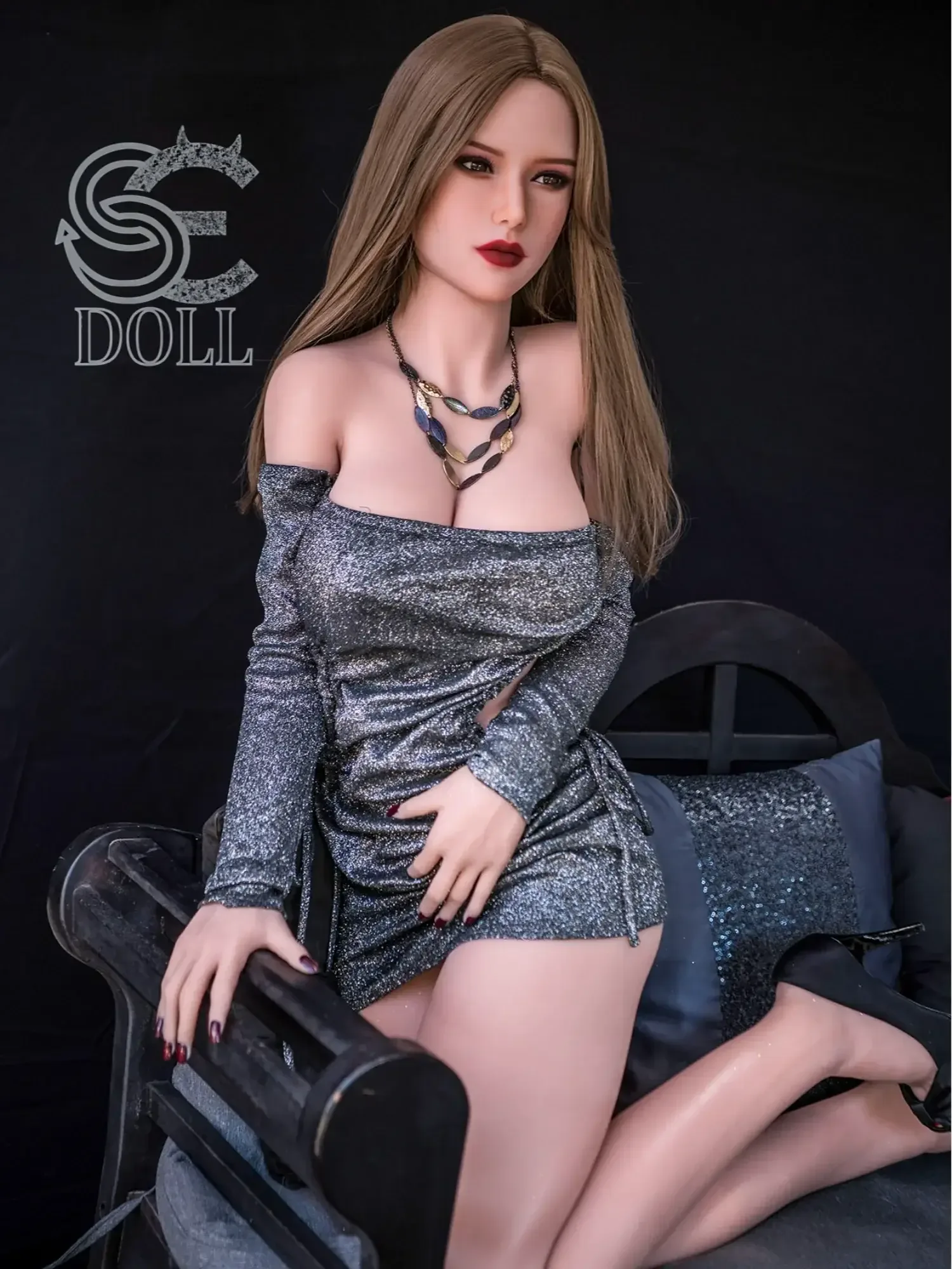 F3692-161cm(5.3ft)-35kg Queena F Cup TPE Blonde Europe Women Love Doll｜SE Doll view 4