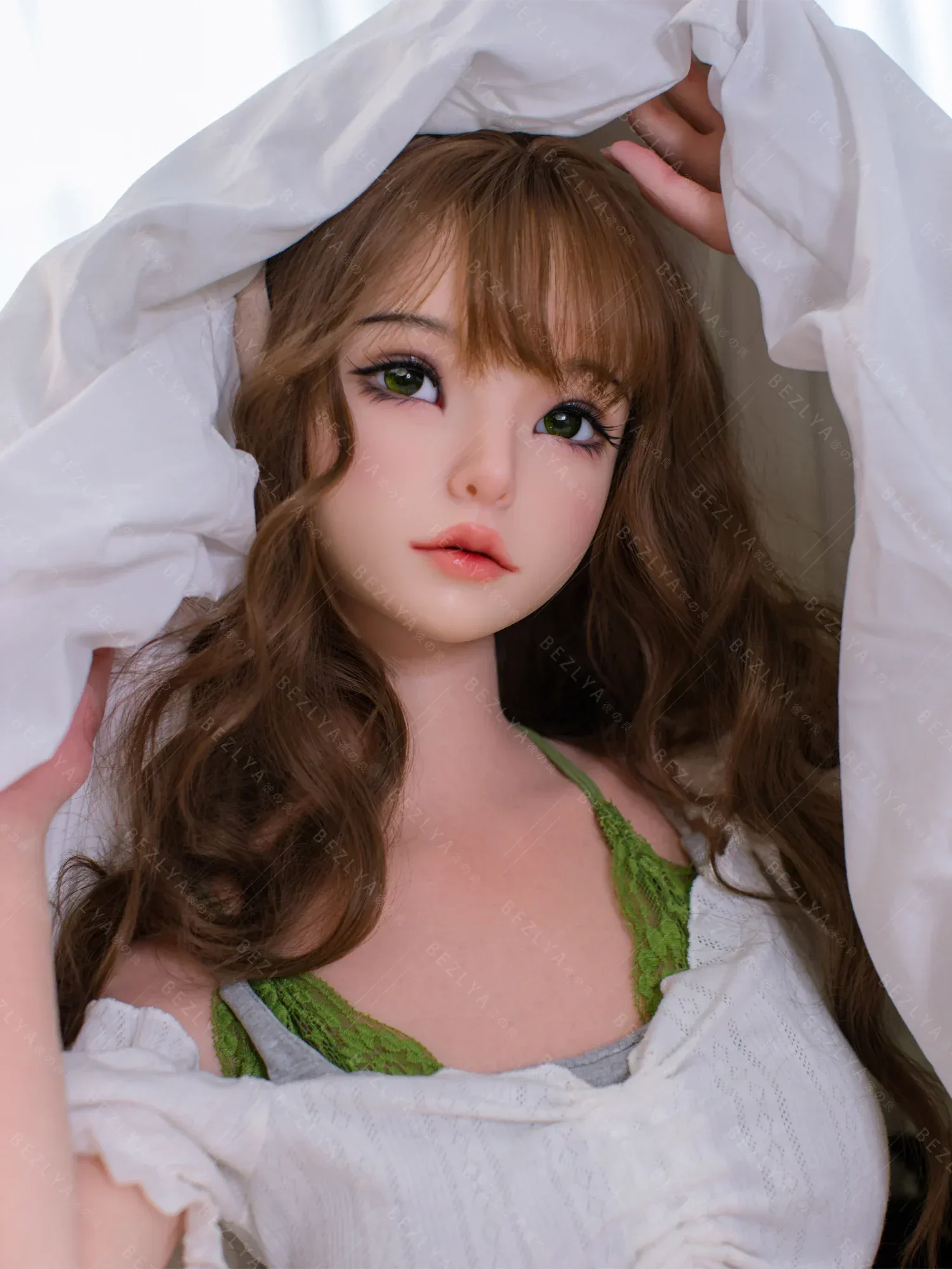 F9315-150cm(4ft11)-30kg 2.2 A Cup Asian Real Silicone Japanese life sized sex doll｜AITIA Doll