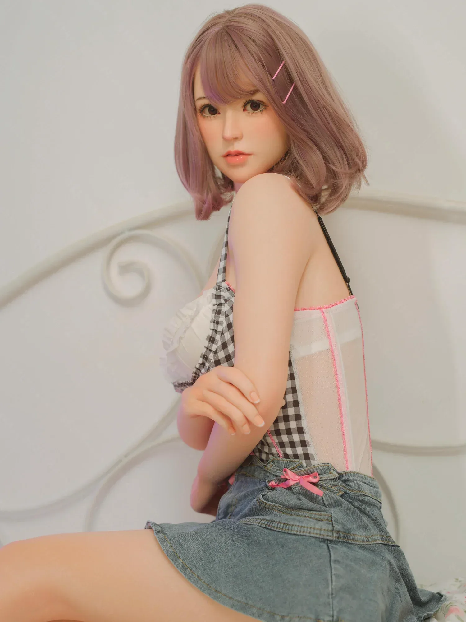 F4722-160cm(5.3ft)-34kg 2.1 B Cup Asian Real Silicone Chinese Sex Doll｜Bezlya Doll view 7