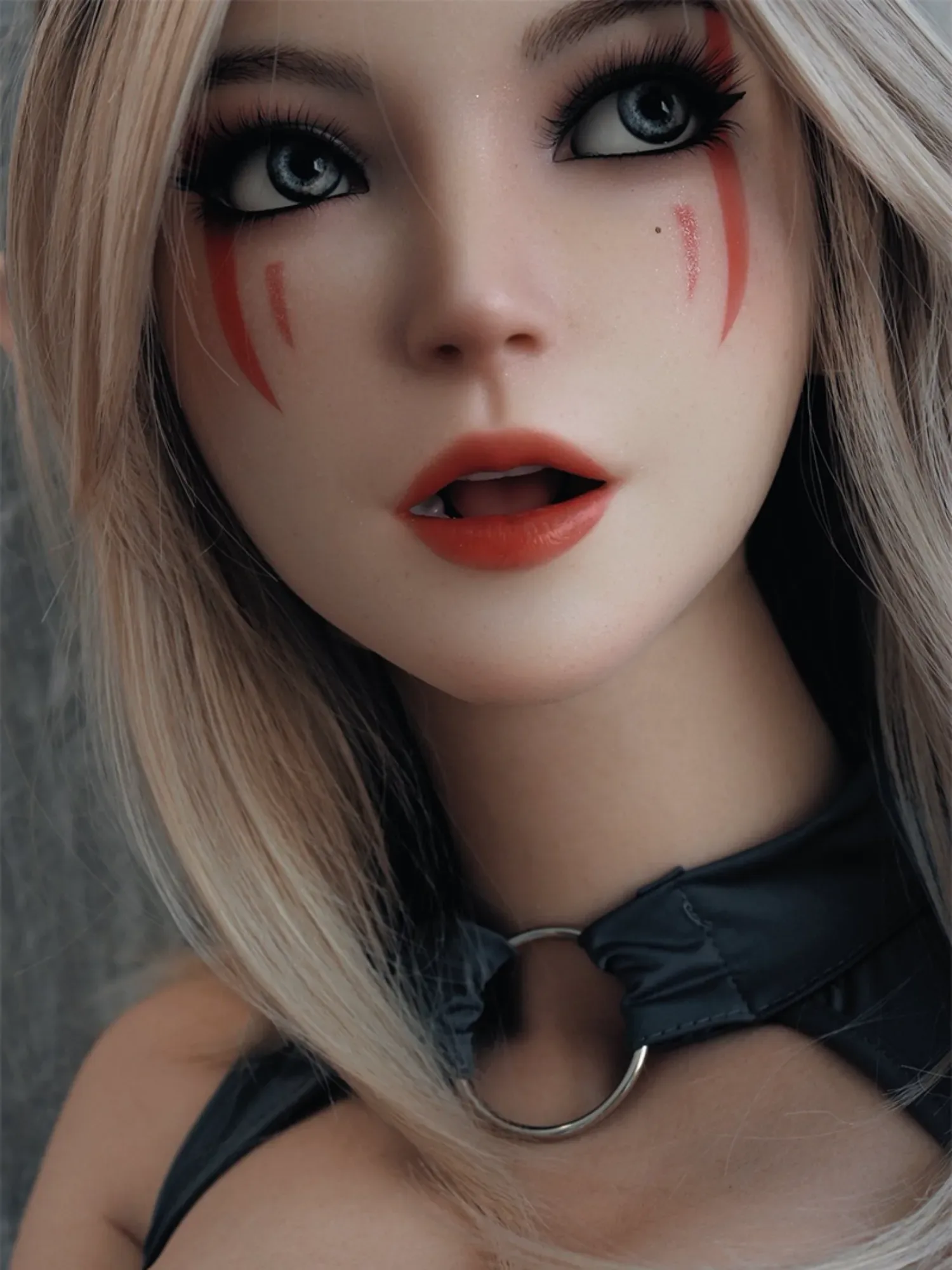 F5955-T161cm(5.3ft)-34kg Aryana.A  C Cup Silicone Nerd Alien Sex Doll｜SE Doll view 12