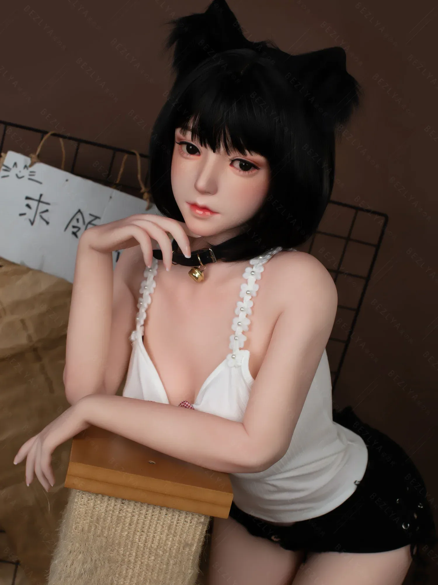 F4705-160cm(5.3ft)-34kg 2.0 B Cup Asian Robot Chinese Silicone Head Sex Doll｜Bezlya Doll view 3
