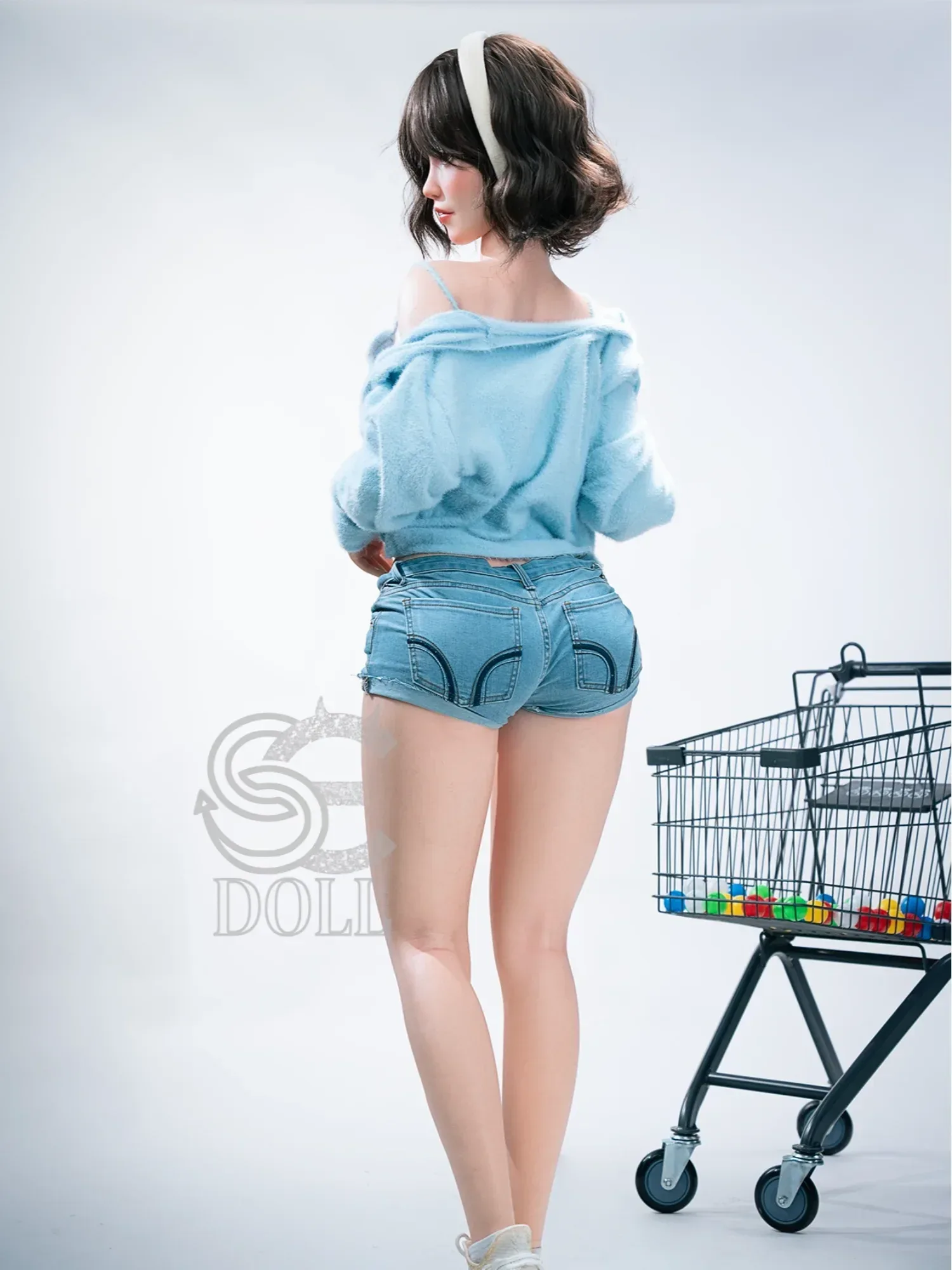F4877-T161cm(5.3ft)-34kg Sylvia.A E Cup Silicone Asian Chinese Sex Doll｜SE Doll view 9