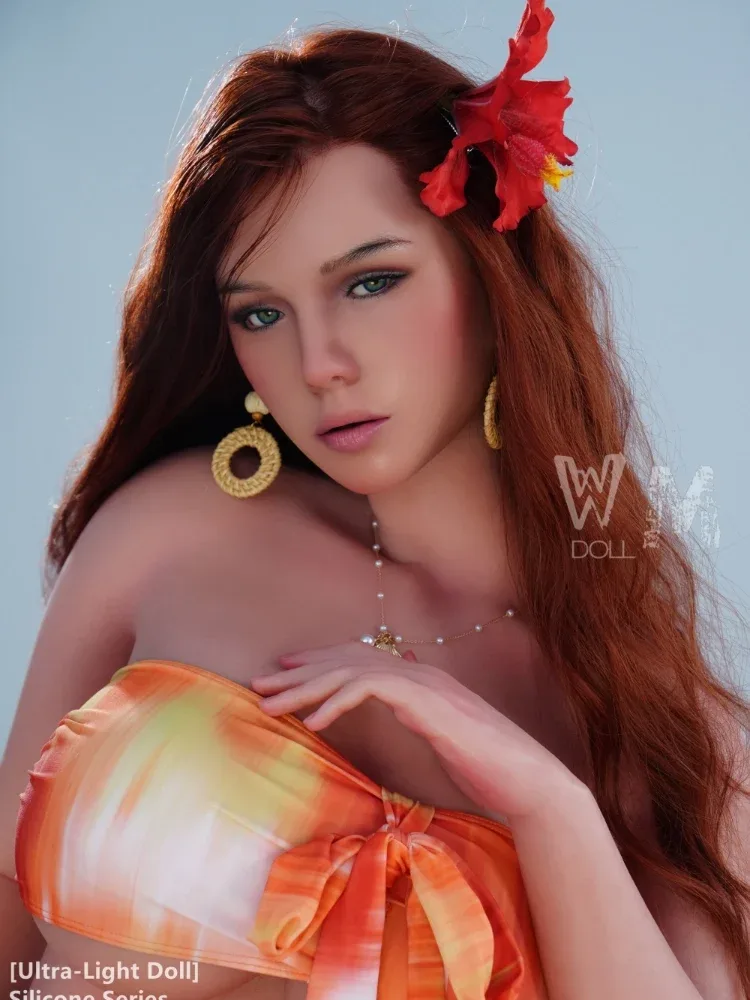 F7698-163cm(5ft3)-33kg E Cup Life Size ROS Silicone Life Size BBW Sex Dolls【Lightweight】|WM Doll view 2
