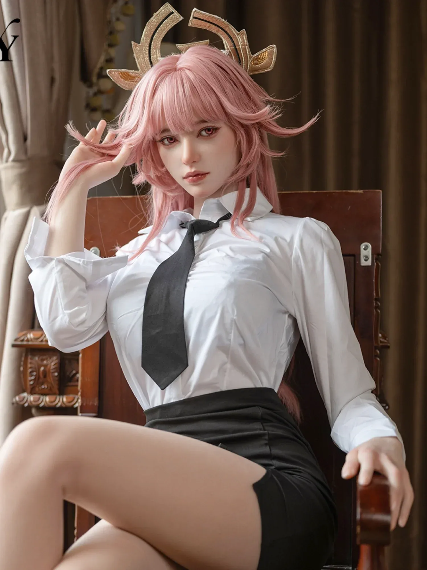 F5814—168cm\/5ft5-35kg F Cup Asian Silicone Realistic Sex Doll  | TOP-CYDOLL view 12