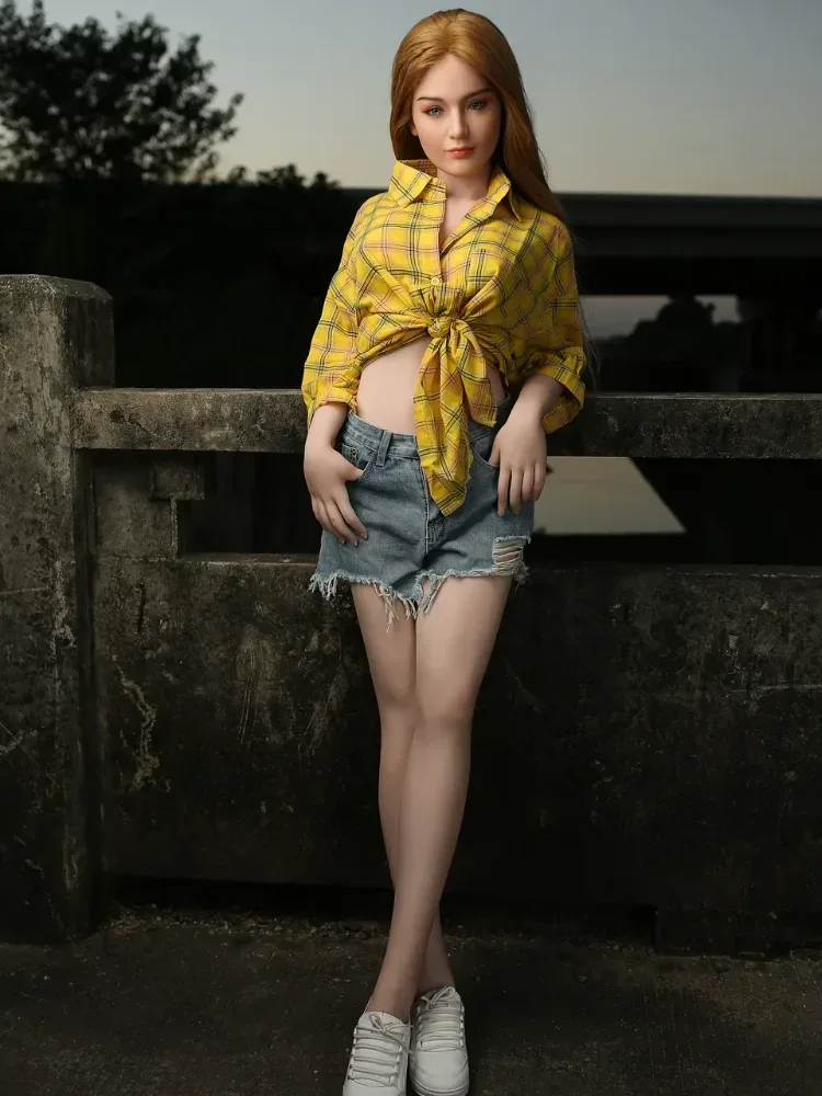 F1585-169cm\/5ft5 C Cup  Daisy Thin Silicone Sex Doll｜Starpery Doll view 6