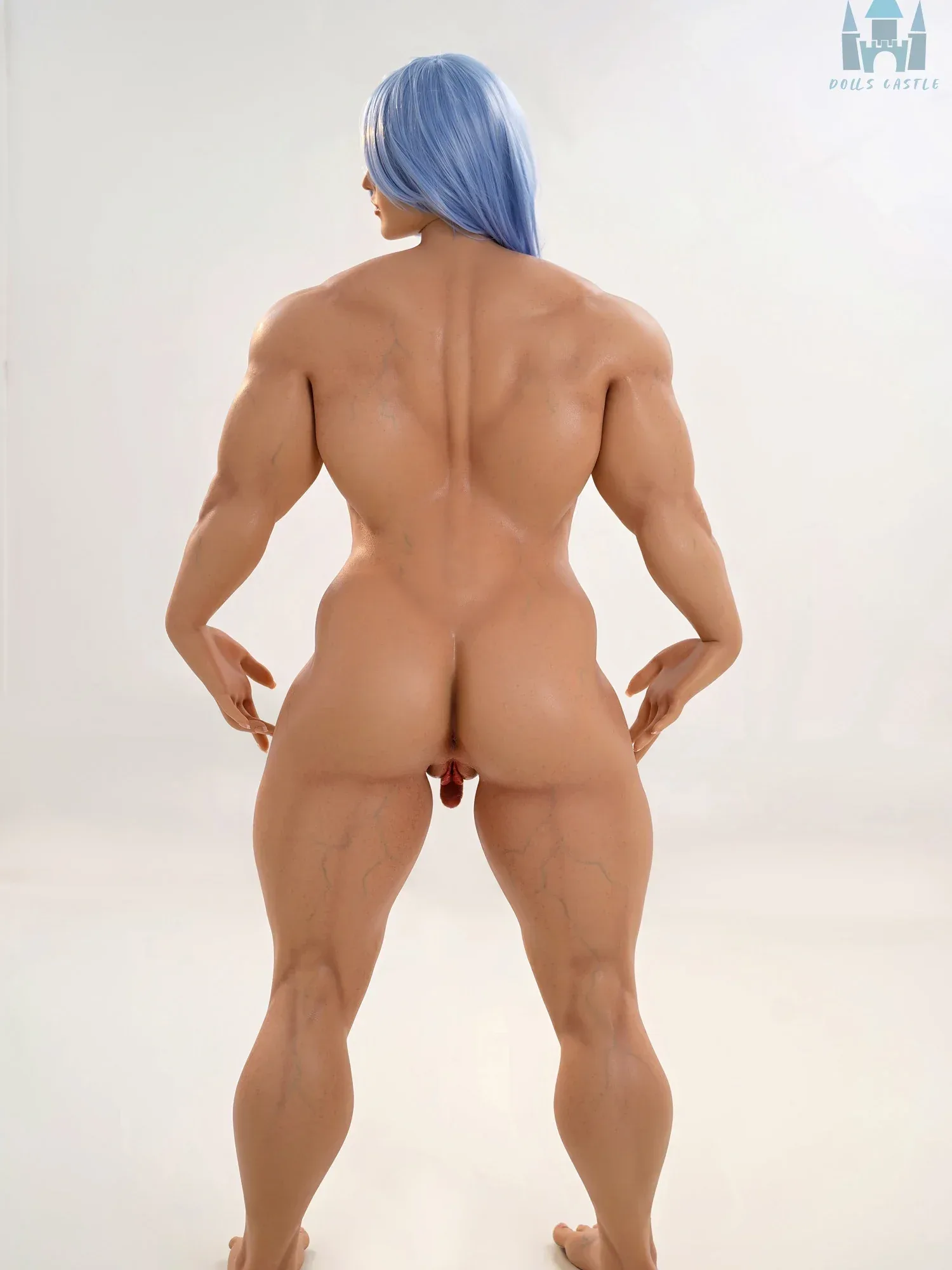 F9115-160cm\/5ft3-45kg B Cup ROS Silicone  Best Realistic Full Size Shemale Sex Doll Futanari ｜Doll Castle view 9