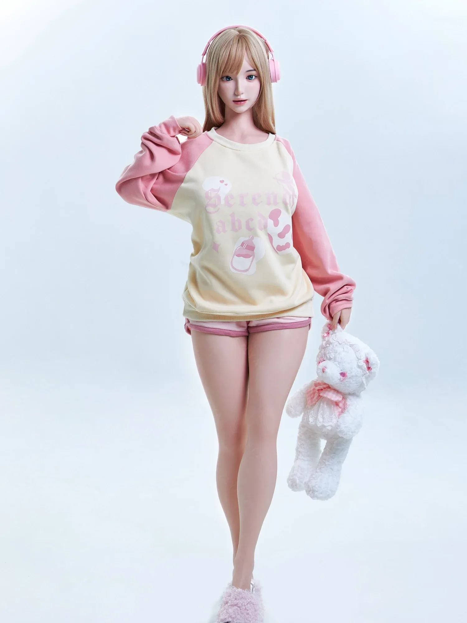 F7112-161cm(5.28ft)-32.8kg 2.1 I Cup Robot Silicone Head Adult Asian Sex Doll｜Bezlya Doll view 9