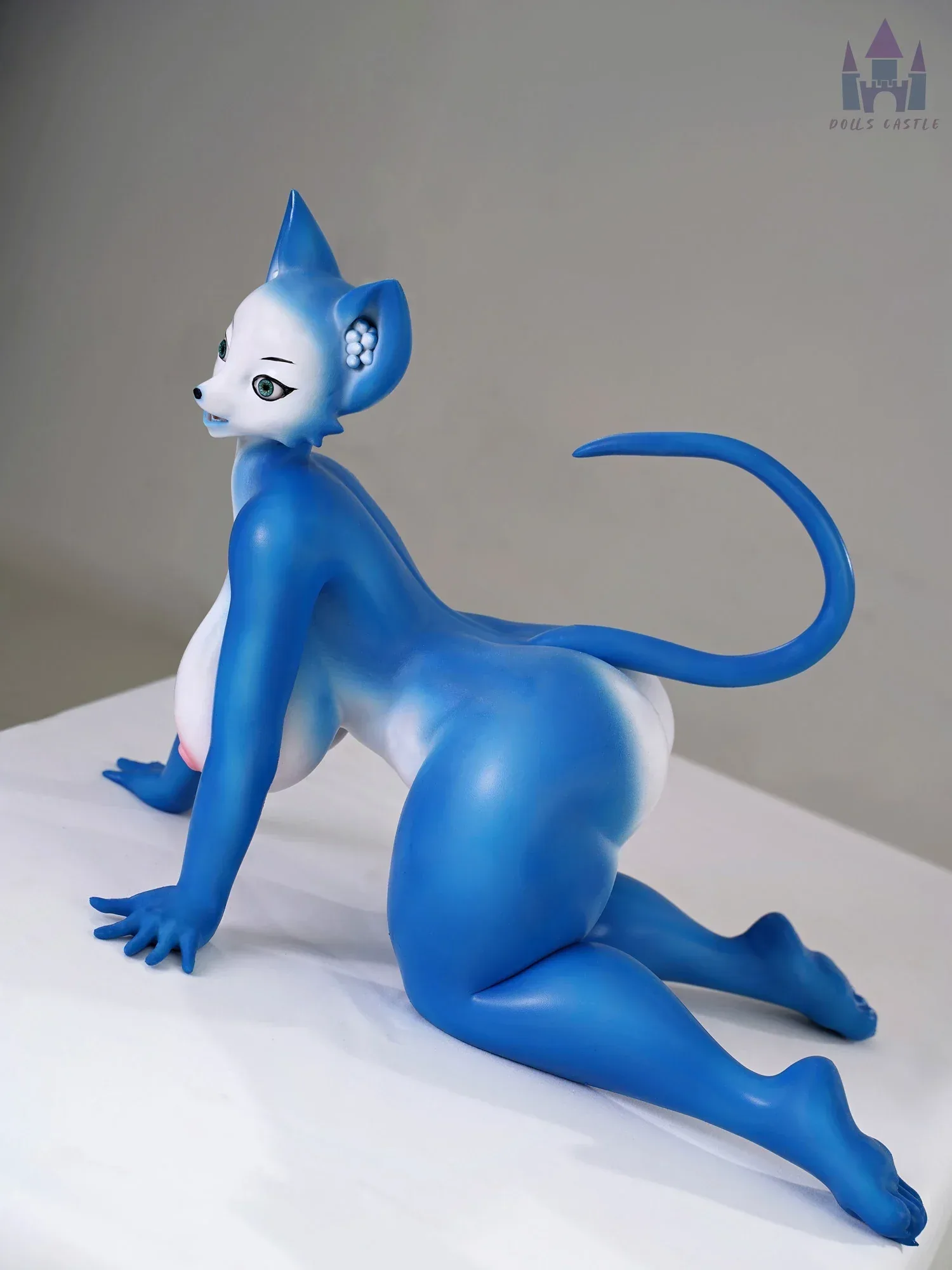 F7644K-8kg D Cup Blue Cat Furry Silicone Sex Doll【IN Stock EU】｜Doll Castle view 8