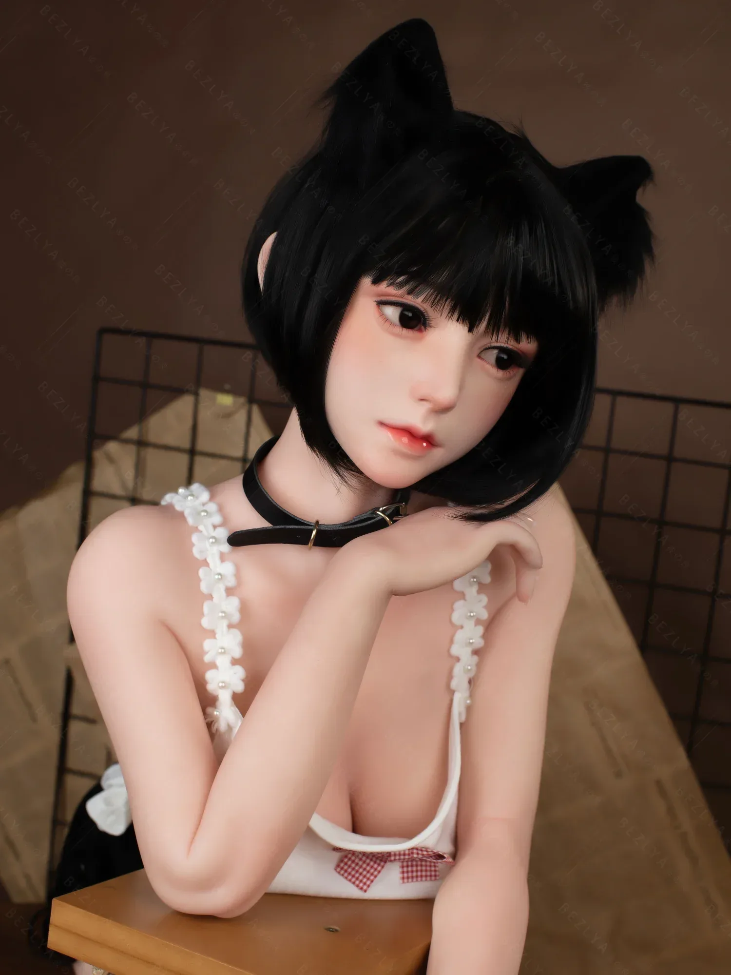 F4705-160cm(5.3ft)-34kg 2.0 B Cup Asian Robot Chinese Silicone Head Sex Doll｜Bezlya Doll view 6