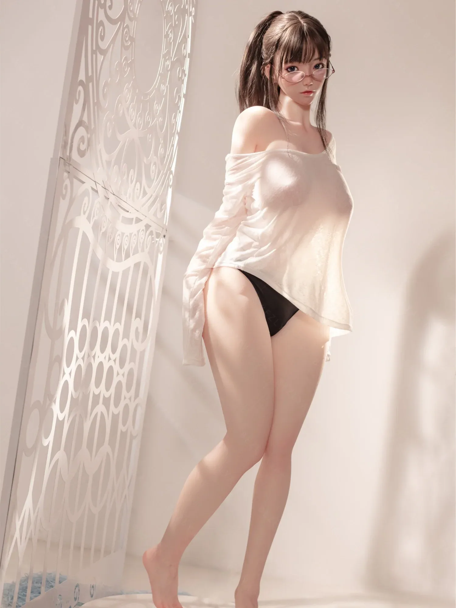 F7151-155cm(5.1ft)-40kg 2.0 G Cup Japanese Young Big Breast Sex Doll – Girl Next Door Style with Triple Pleasure Tunnels|Bezlya Doll view 8