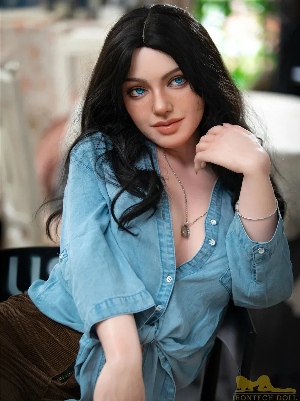 F1303-152cm\/5ft A Cup Ivy MILF Silicone Sex Doll ｜Irontech Doll view 8