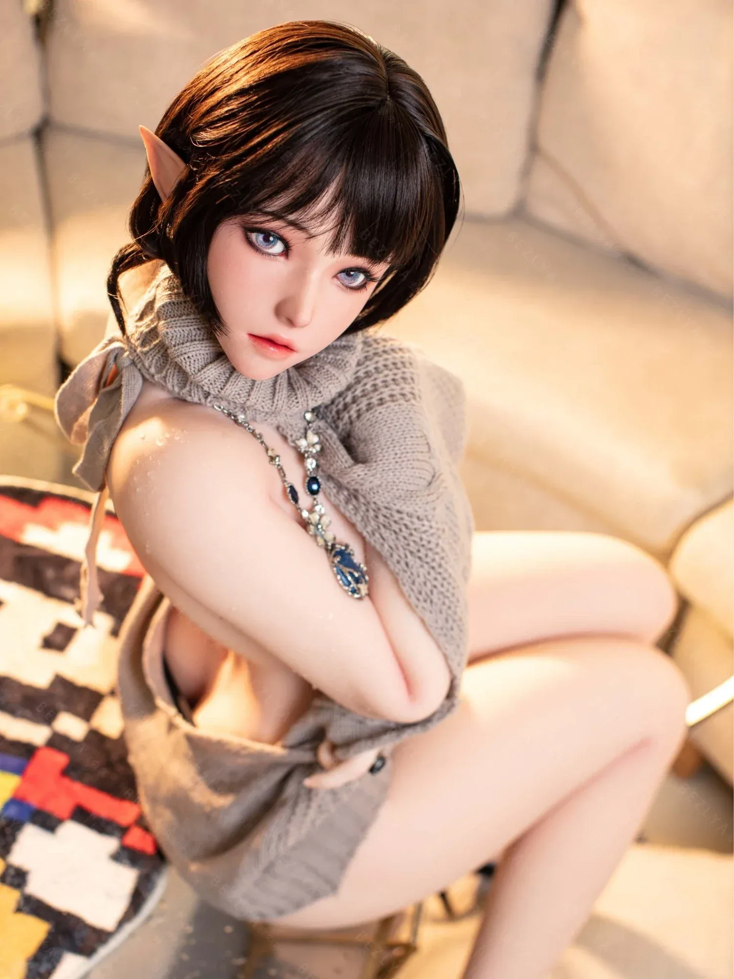 F7159-155Mcm(5.1ft)-40kg 2.0 G Cup Asian Robot Anime Silicone Head Chinese Sex Doll｜Bezlya Doll view 5