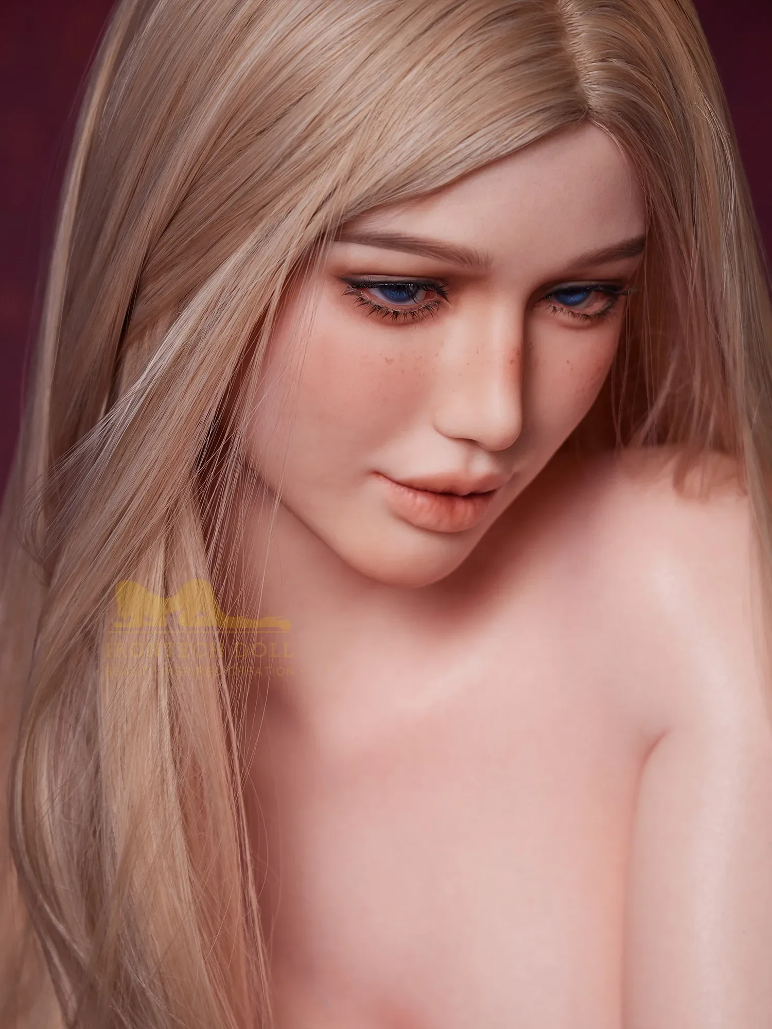 F5949-164cm(5ft4)-40.5kg Robot All-In-One Seamless Neck Silicone Celebrity Sex Doll｜Irontech Doll view 11