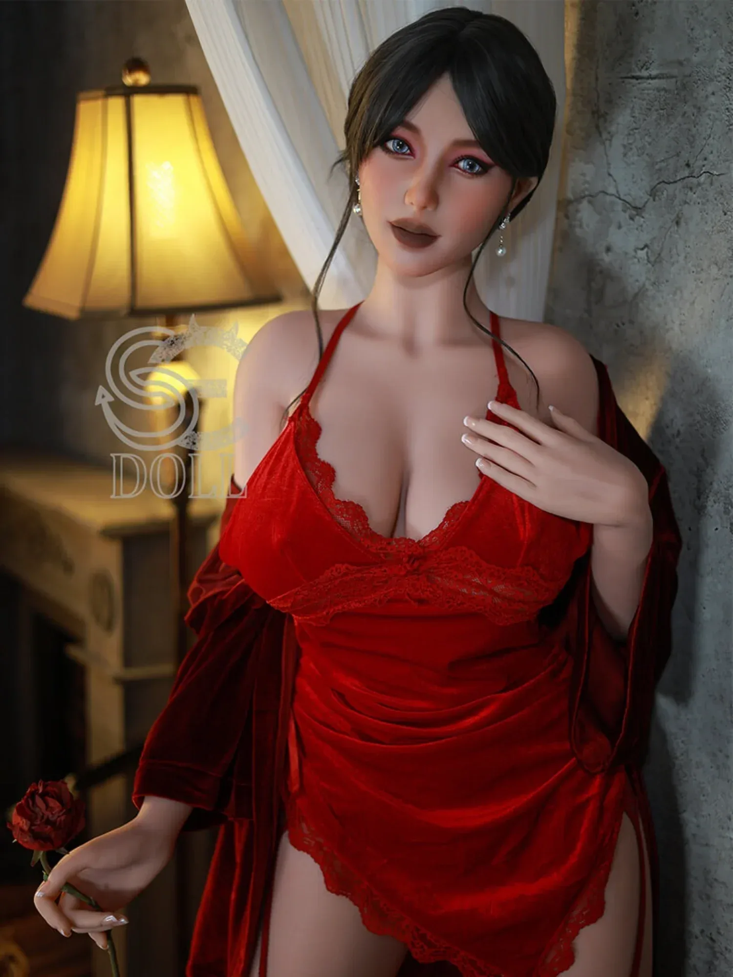 F4545—157cm(5ft1)-41kg Felicia.E H Cup TPE Sexy Fit Real Medium butt Chinese Love Doll Nude｜SE Doll view 6