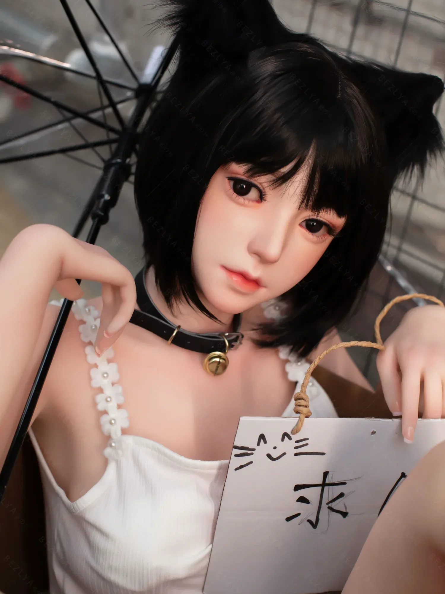 F4705-160cm(5.3ft)-34kg 2.0 B Cup Asian Robot Chinese Silicone Head Sex Doll｜Bezlya Doll view 11