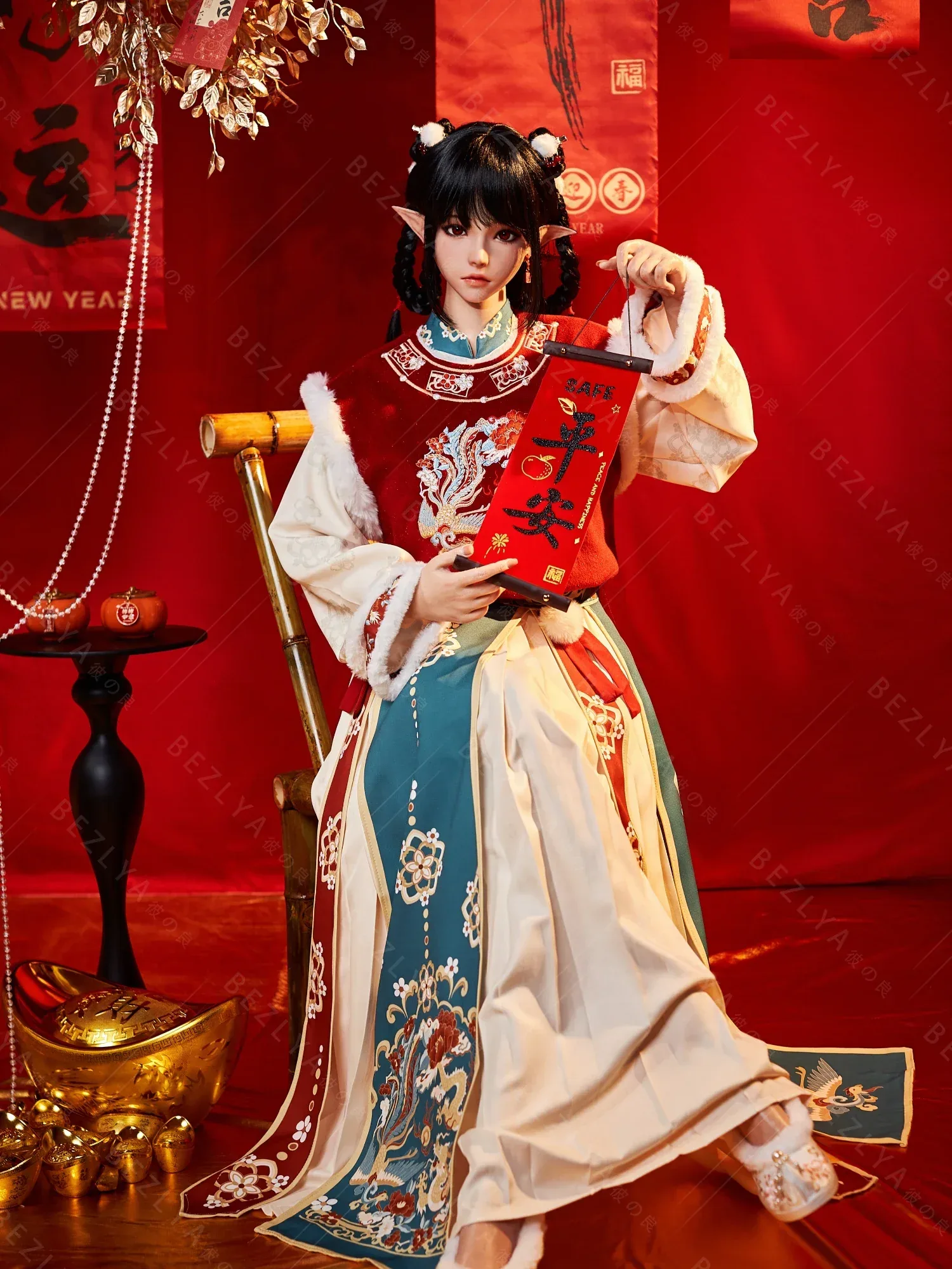 F5939-163Mcm(5.4ft)-37kg 2.2cf E Cup Silicone Chinese Sex Dol Roleplay Love Doll｜AITIA Doll view 2
