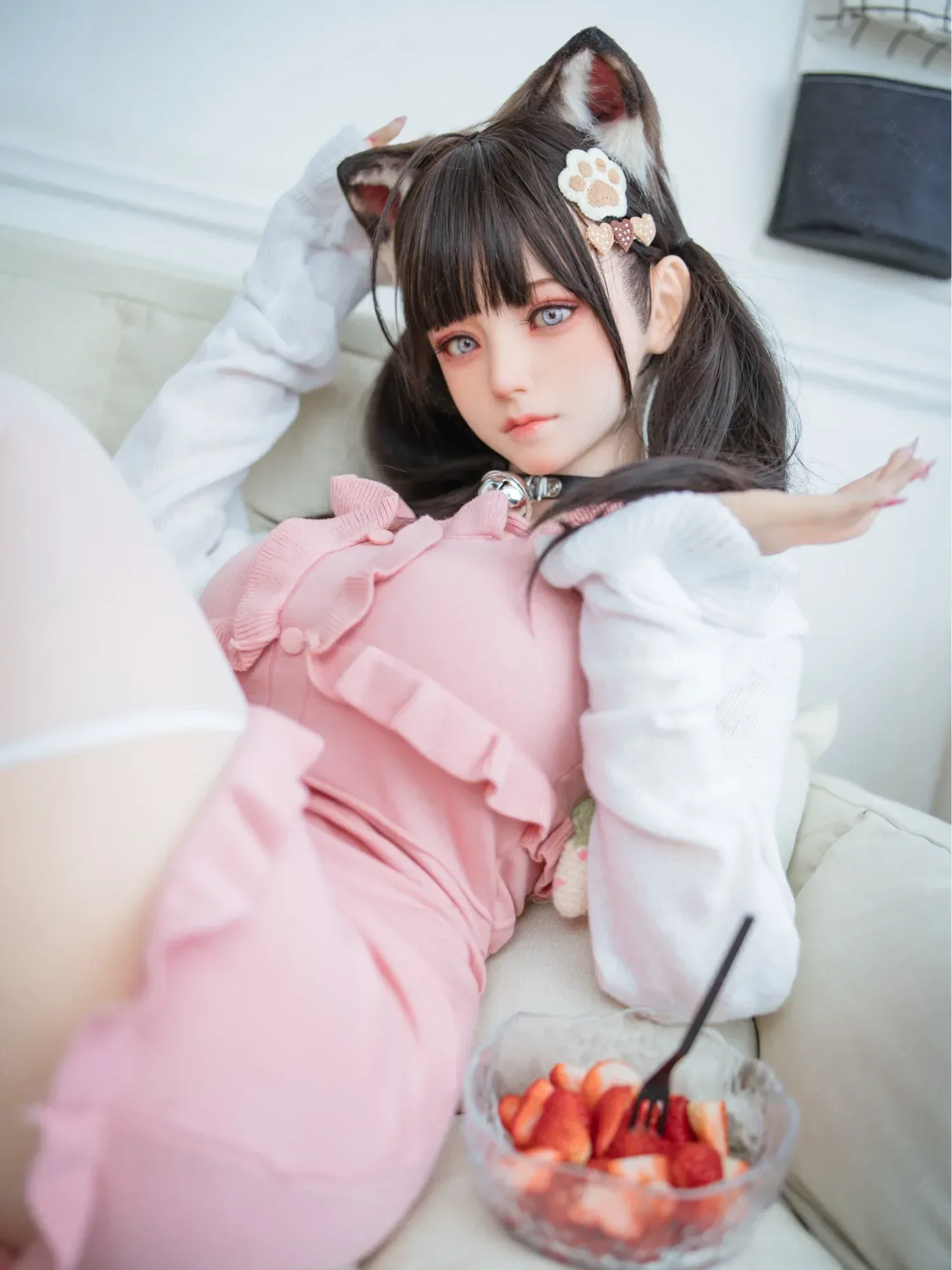 F4795-155Mcm(5.1ft)-40kg 2.0 G Cup Asian Robot Anime Silicone Head Cute Teen Sex Doll｜Bezlya Doll view 9