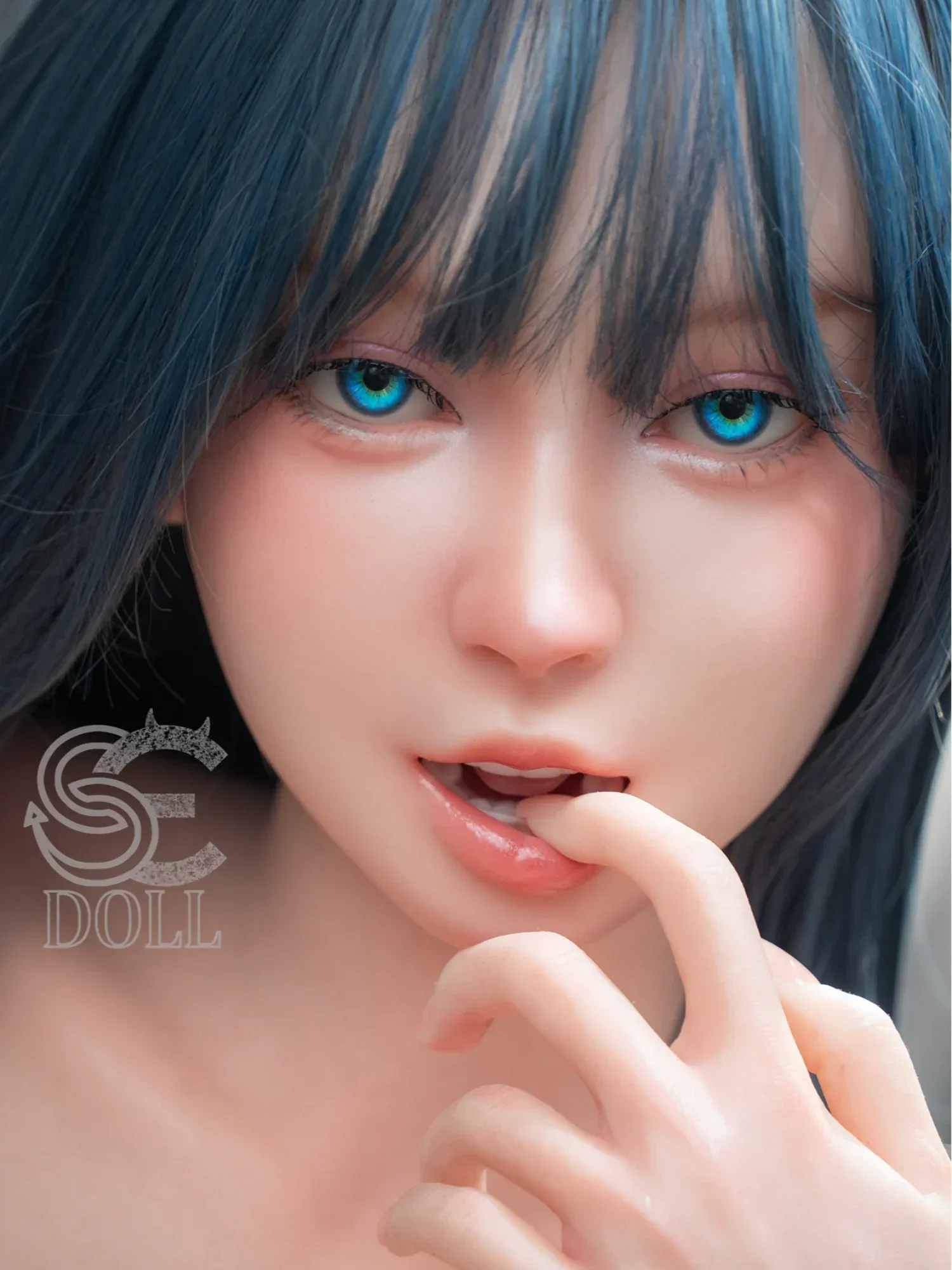 F4840-T160cm(5ft2)-27kg  Maya.A B Cup Silicone Anime Asian Doll Naked Japanese sexdoll | SE Doll view 11