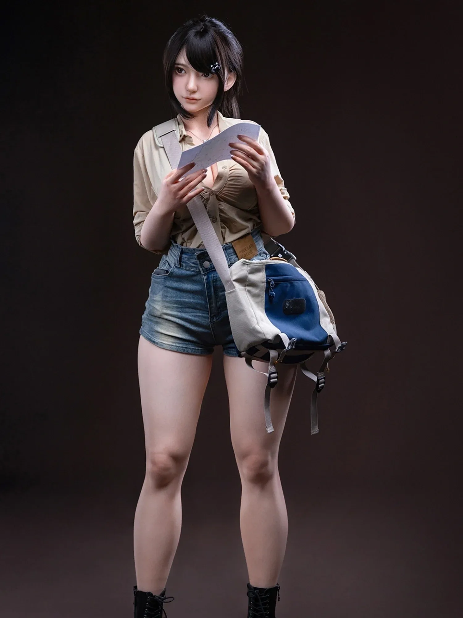F6157—164cm\/5ft4-30kg G Cup Silicone Asian  Sex Doll  | Firefly Diary view 9