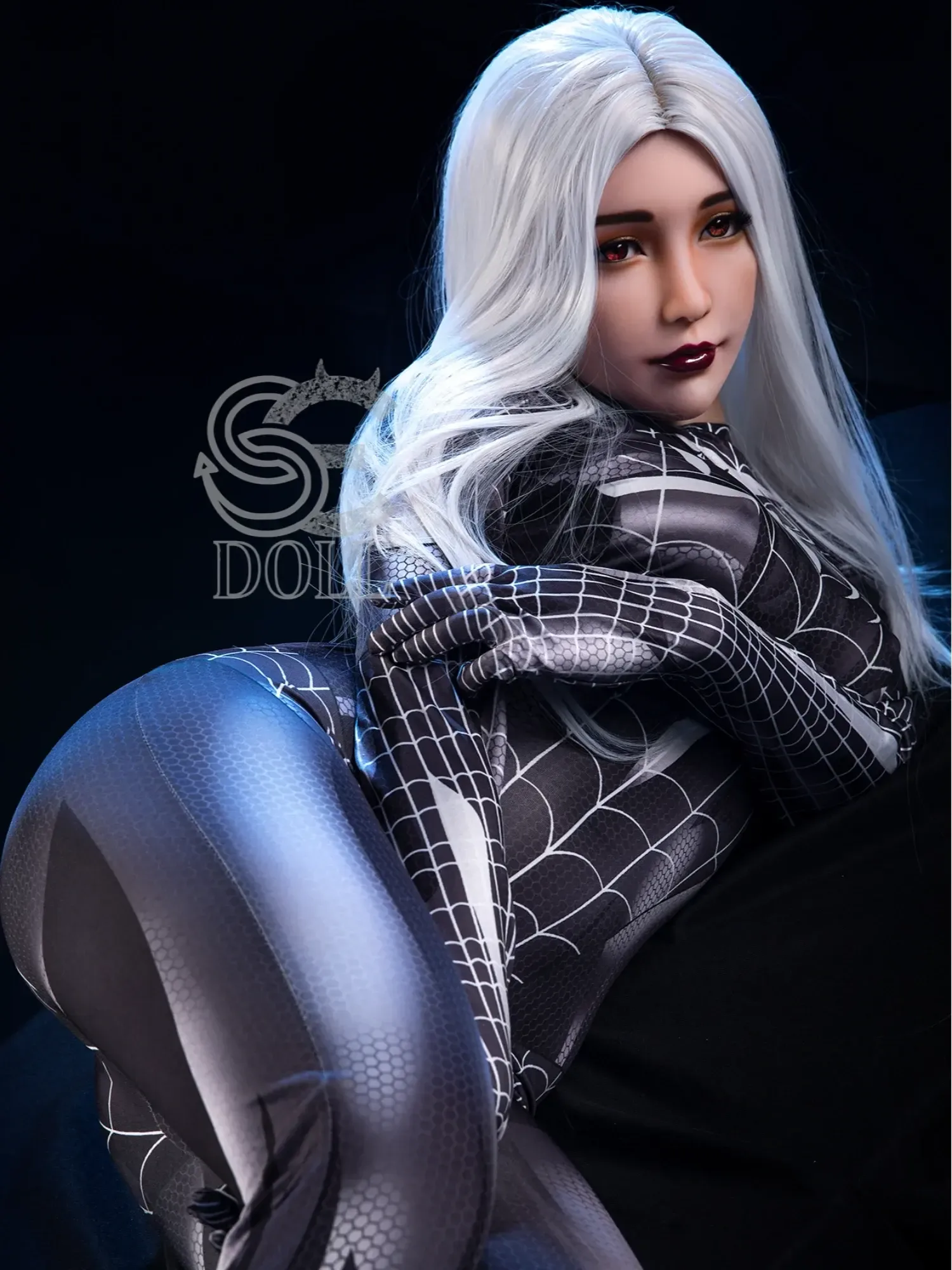 F3724-163cm(5.3ft)-37kg Kitty E Cup TPE Asian Anime Sexy Fantasy Realism Woman Sex Doll|SE Doll view 4