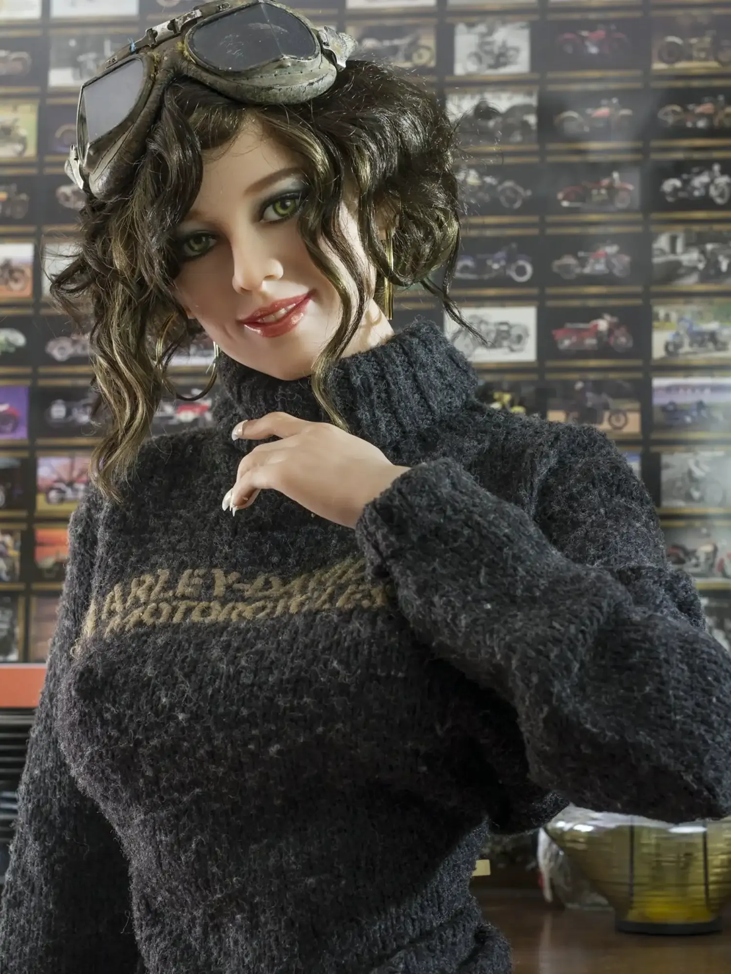 F3781-155cm\/5ft1(34kg) D Cup TPE Sexy Girl Full Body Sex Doll | YL Doll