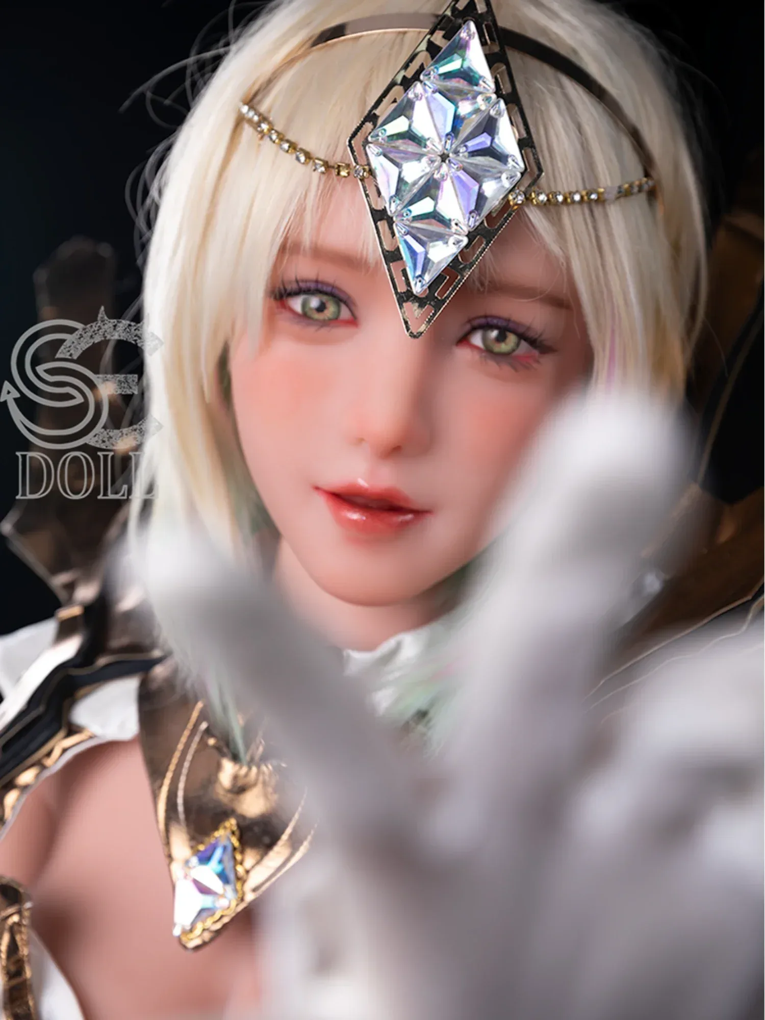 F3711-161cm(5.3ft)-35kg Angie F Cup TPE Sexy Asian Anime Fantasy Blonde Fairy Woman Love Doll｜SE Doll view 12