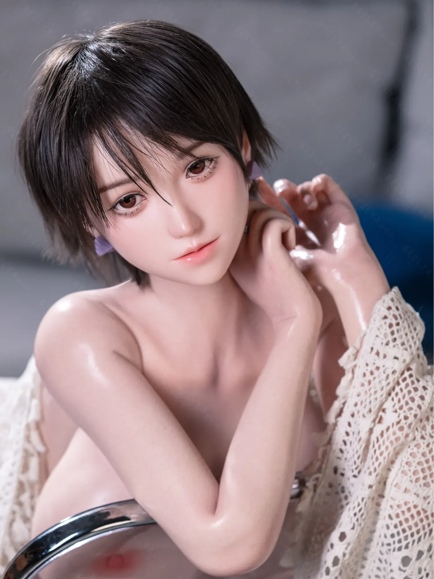 F4700-157cm(5.2ft)-36.2kg 2.2cf K Cup ROS Asian Chinese Silicone Sex Doll｜AITIA Doll view 12