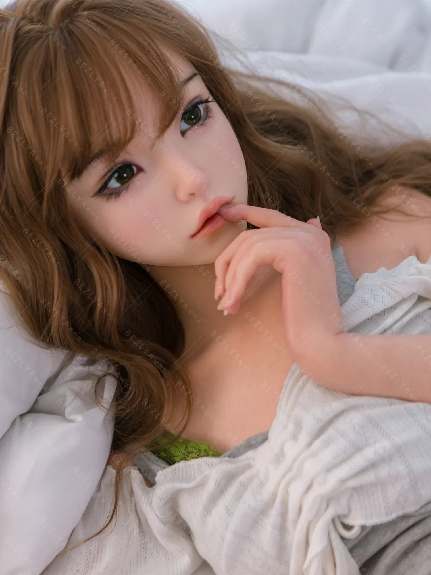 F9315-150cm(4ft11)-30kg 2.2 A Cup Asian Real Silicone Japanese life sized sex doll｜AITIA Doll view 9