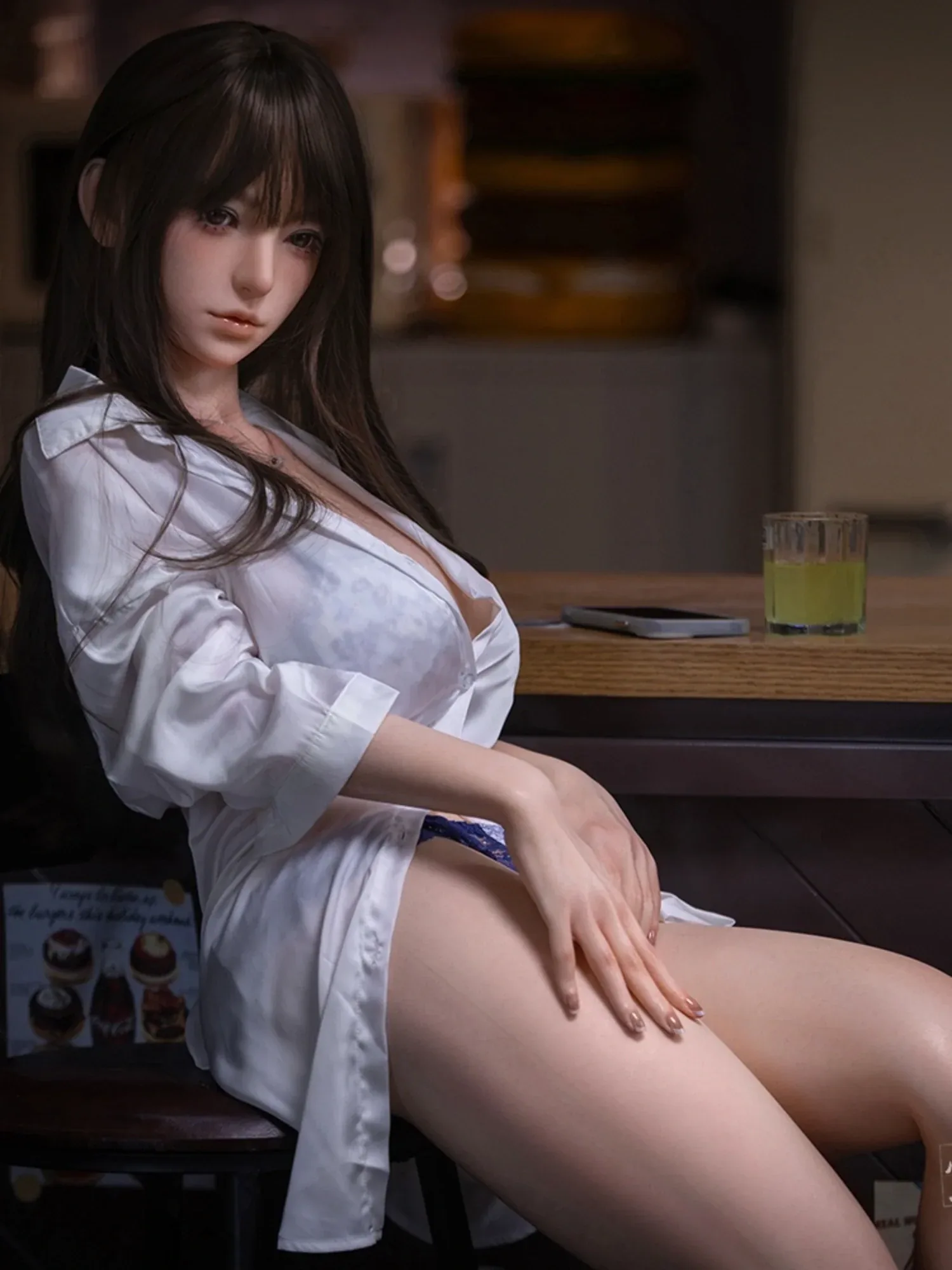 F5769—160cm\/5ft3-34kg E Cup Silicone Asian  Huge Breast Sex Doll  | Firefly Diary view 8