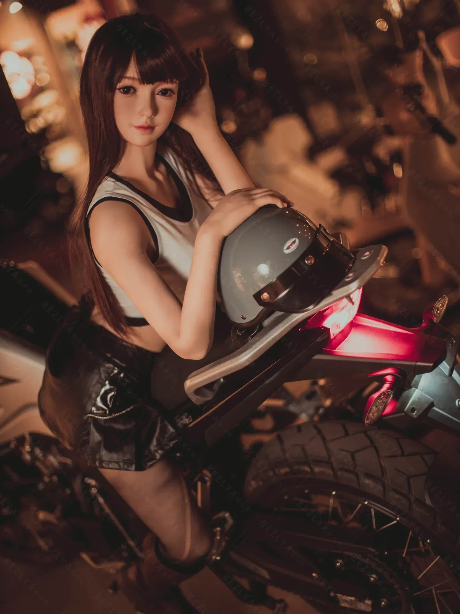 F4735-160cm(5.3ft)-34kg 2.1 B Cup Asian Real Silicone Chinese Sex Doll｜Bezlya Doll view 2