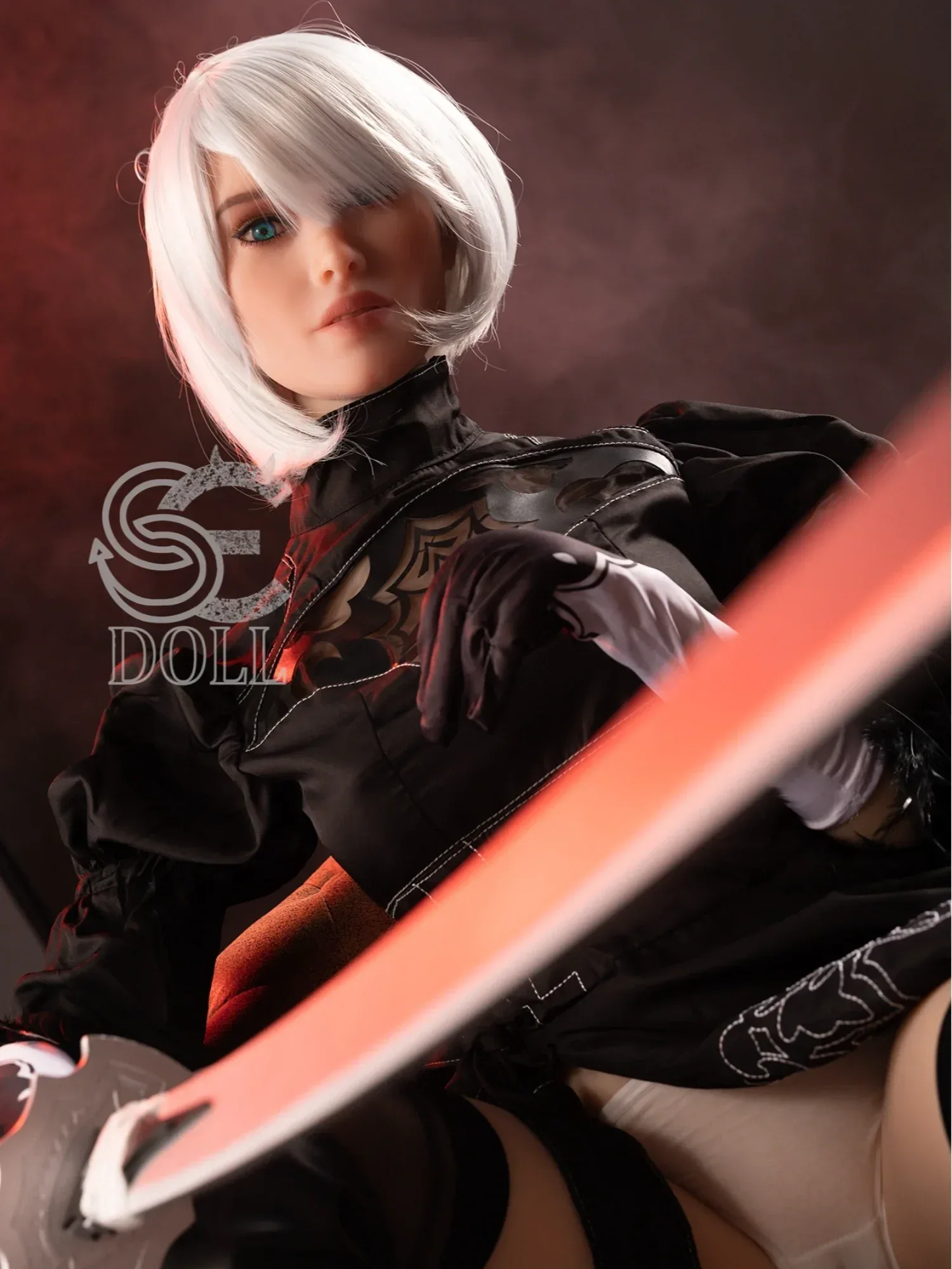 F3718-163cm(5.3ft)-37kg Gloria E Cup TPE Robotic European Anime Sexy Adult Sex Doll|SE Doll view 3
