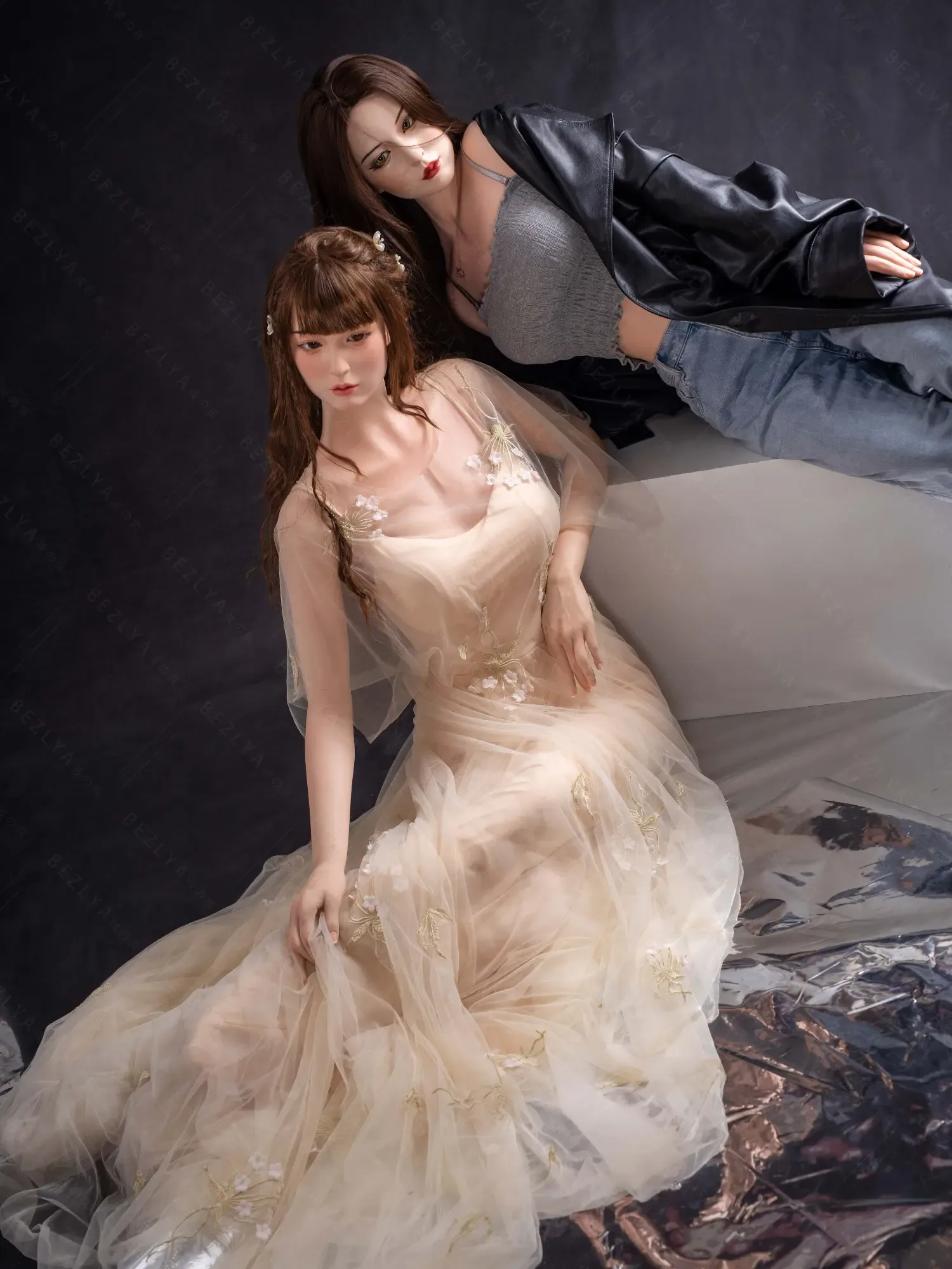 F4737-160cm(5.3ft)-34kg 2.0 B Cup Robot Silicone Head Adult Asian Chinese Sex Doll｜Bezlya Doll view 10