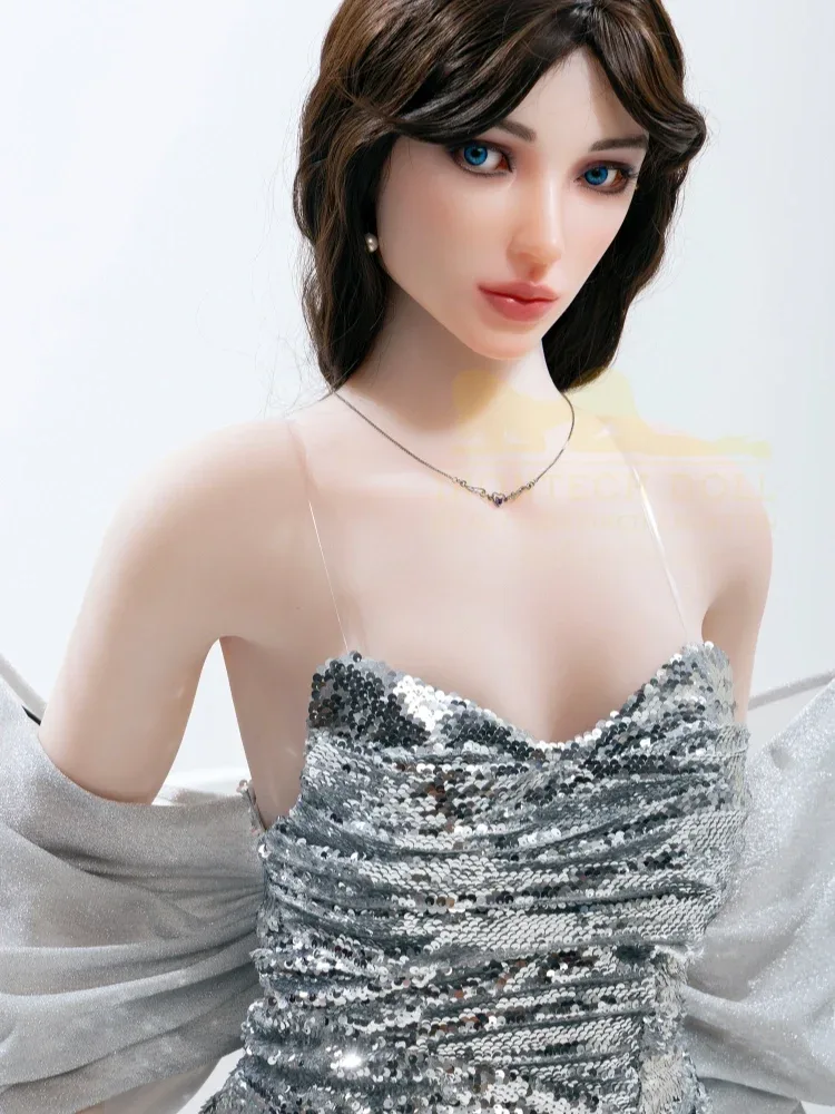 F2354-162cm(5.3ft) A Cup Celebrity Silicone Head TPE Sex Doll｜Irontech Doll view 4