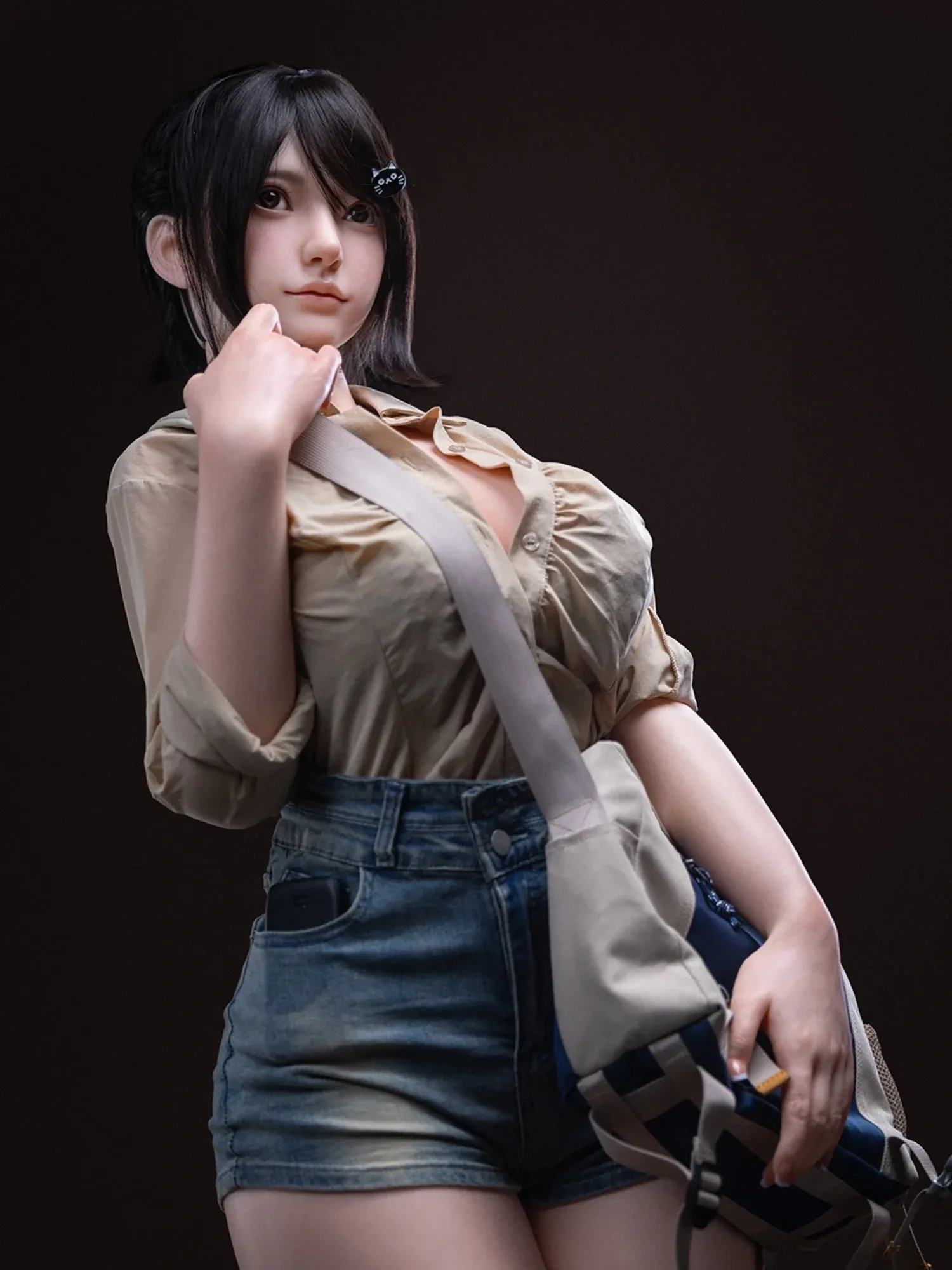 F6157—164cm\/5ft4-30kg G Cup Silicone Asian  Sex Doll  | Firefly Diary view 6