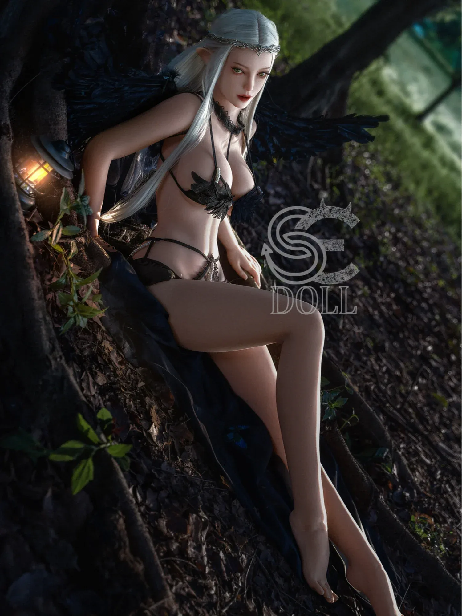 F3685-161cm(5.3ft)-35kg Samantha F Cup TPE Fantasy Demon Elf robot sex doll｜SE Doll view 10