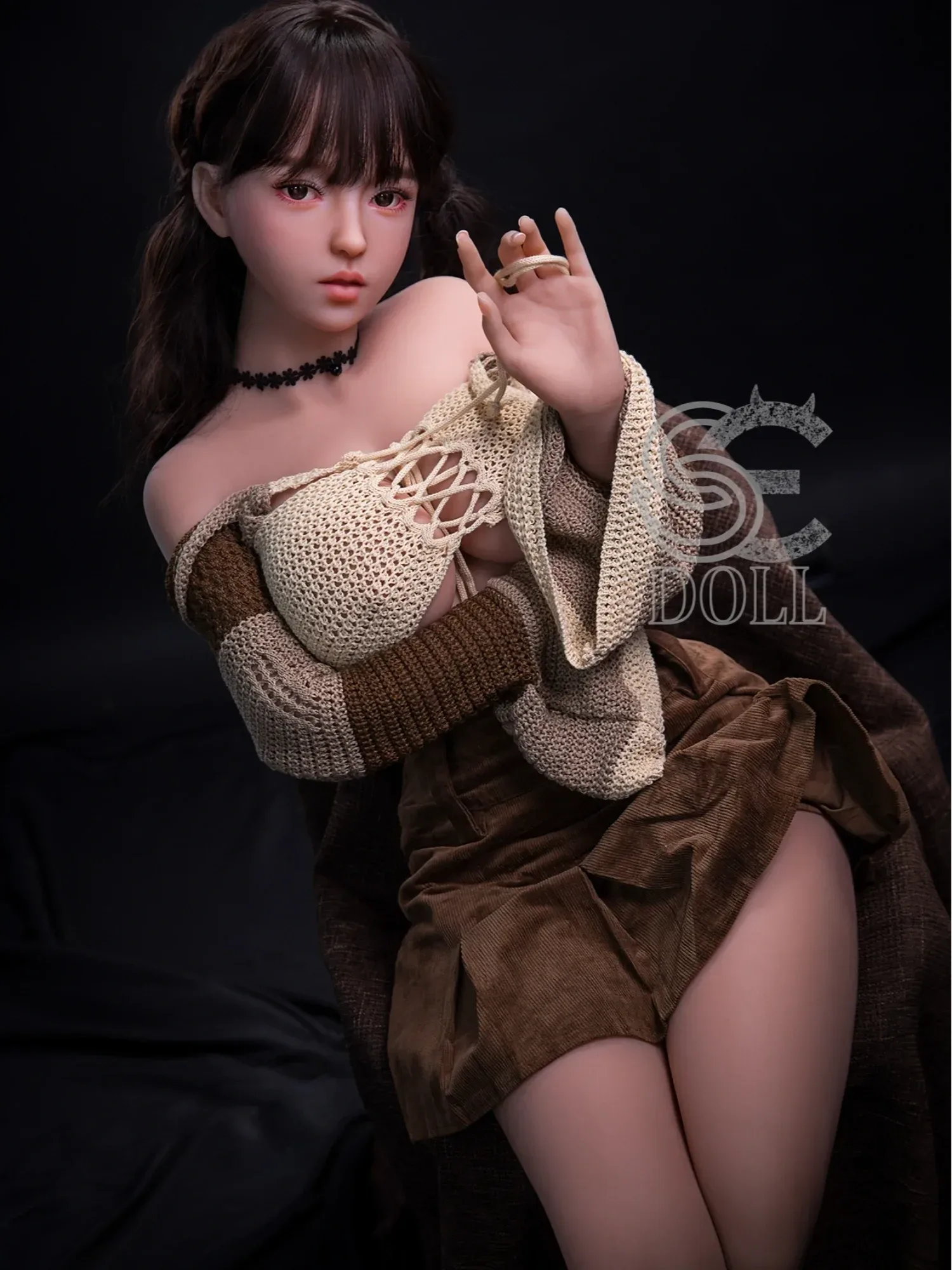 F3688-161cm(5.3ft)-35kg Melody F Cup TPE Cute Asian Chinese 18s Sex Doll｜SE Doll view 4