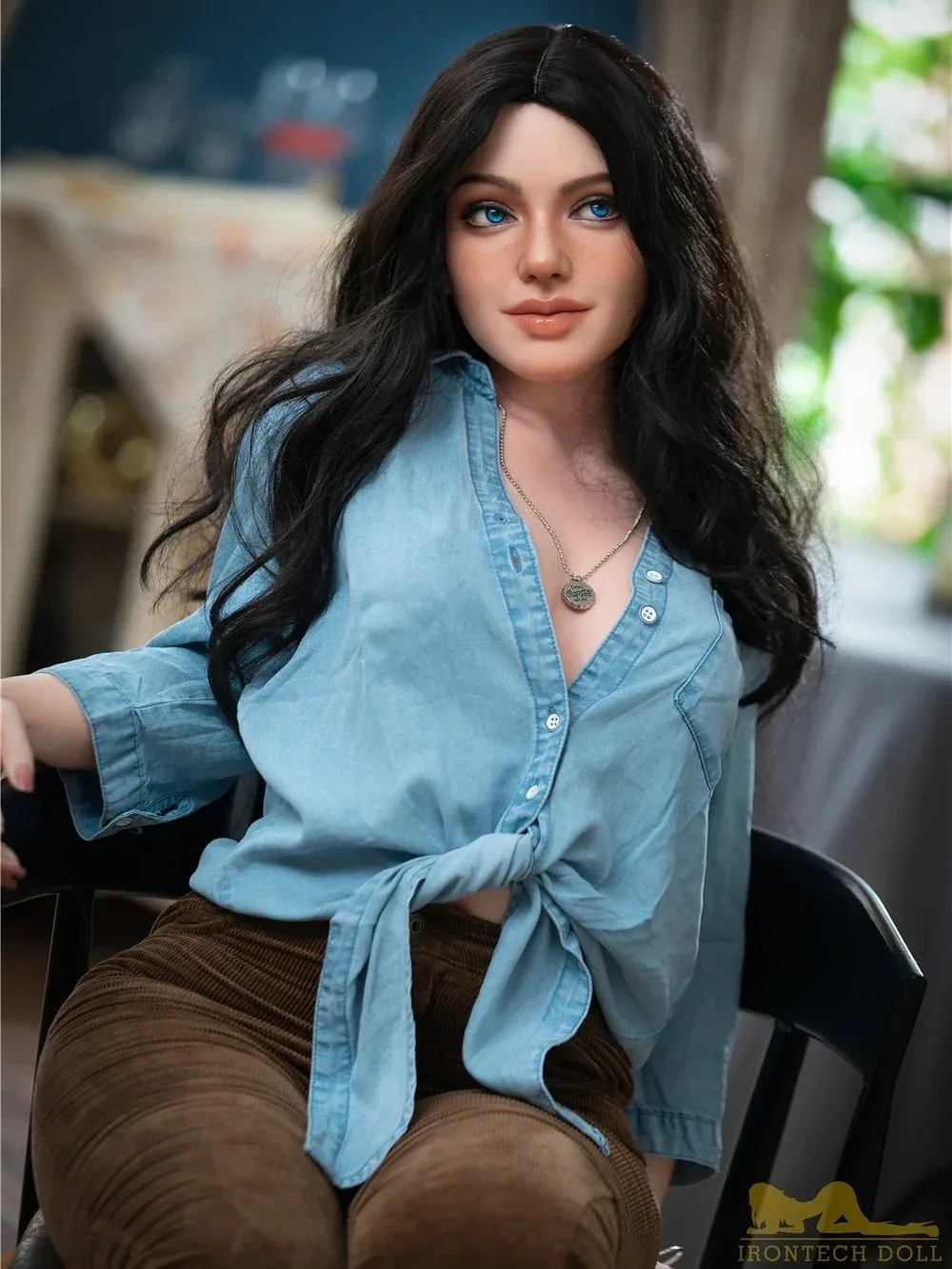 F1303-152cm\/5ft A Cup Ivy MILF Silicone Sex Doll ｜Irontech Doll view 10