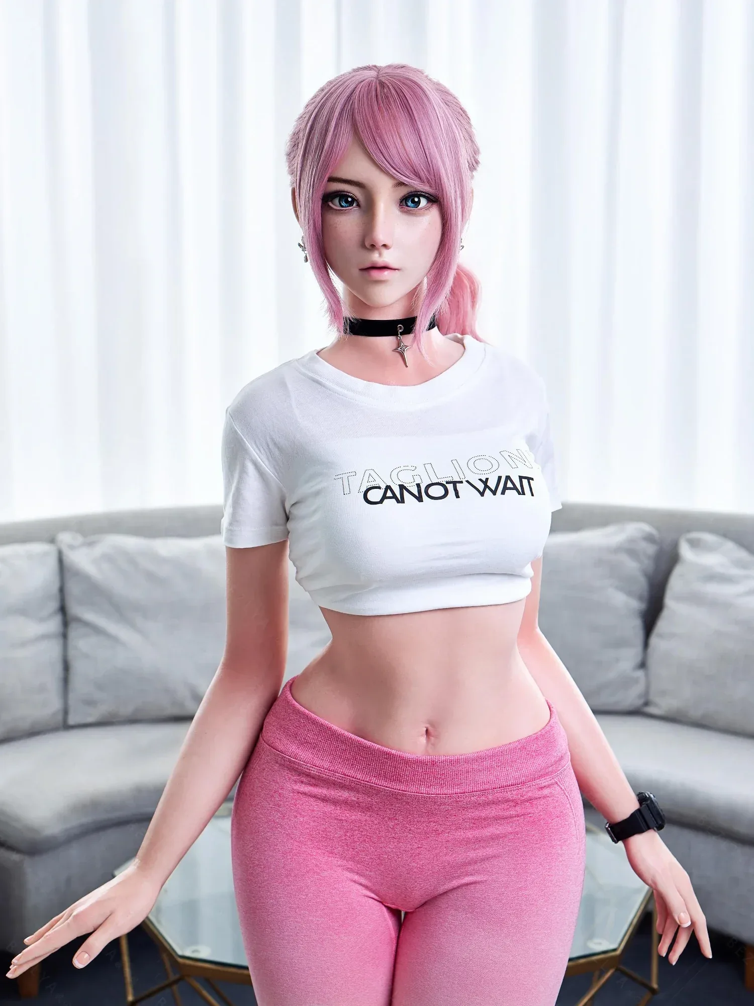 F7113-156cm(5.12ft)-29.7kg 2.1 B Cup Robot Silicone Head Adult Asian Sex Doll｜Bezlya Doll view 6