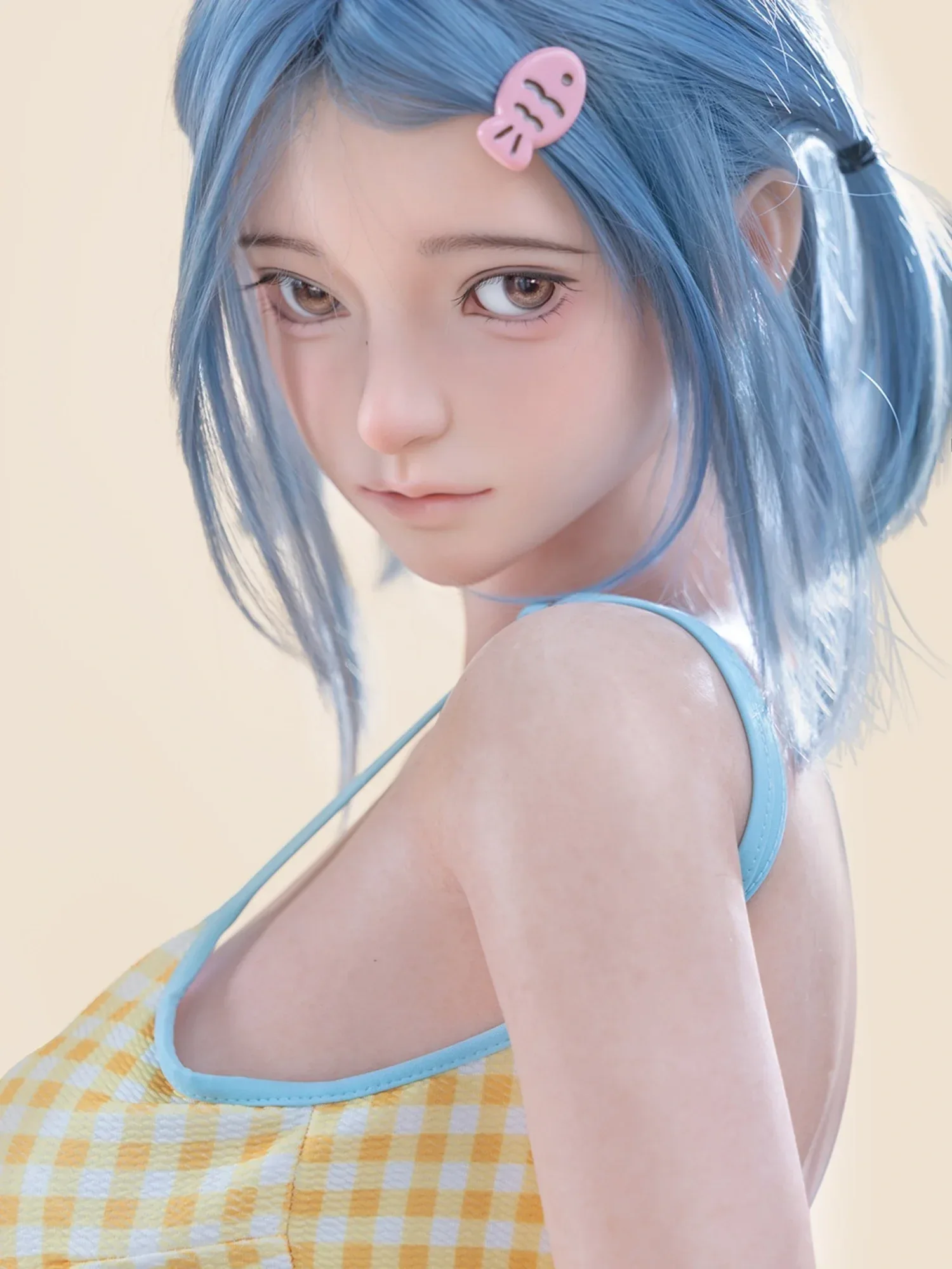 F5732—164cm\/5ft4-30kg G Cup Silicone Asian Chinese Sex Doll  | Firefly Diary view 12