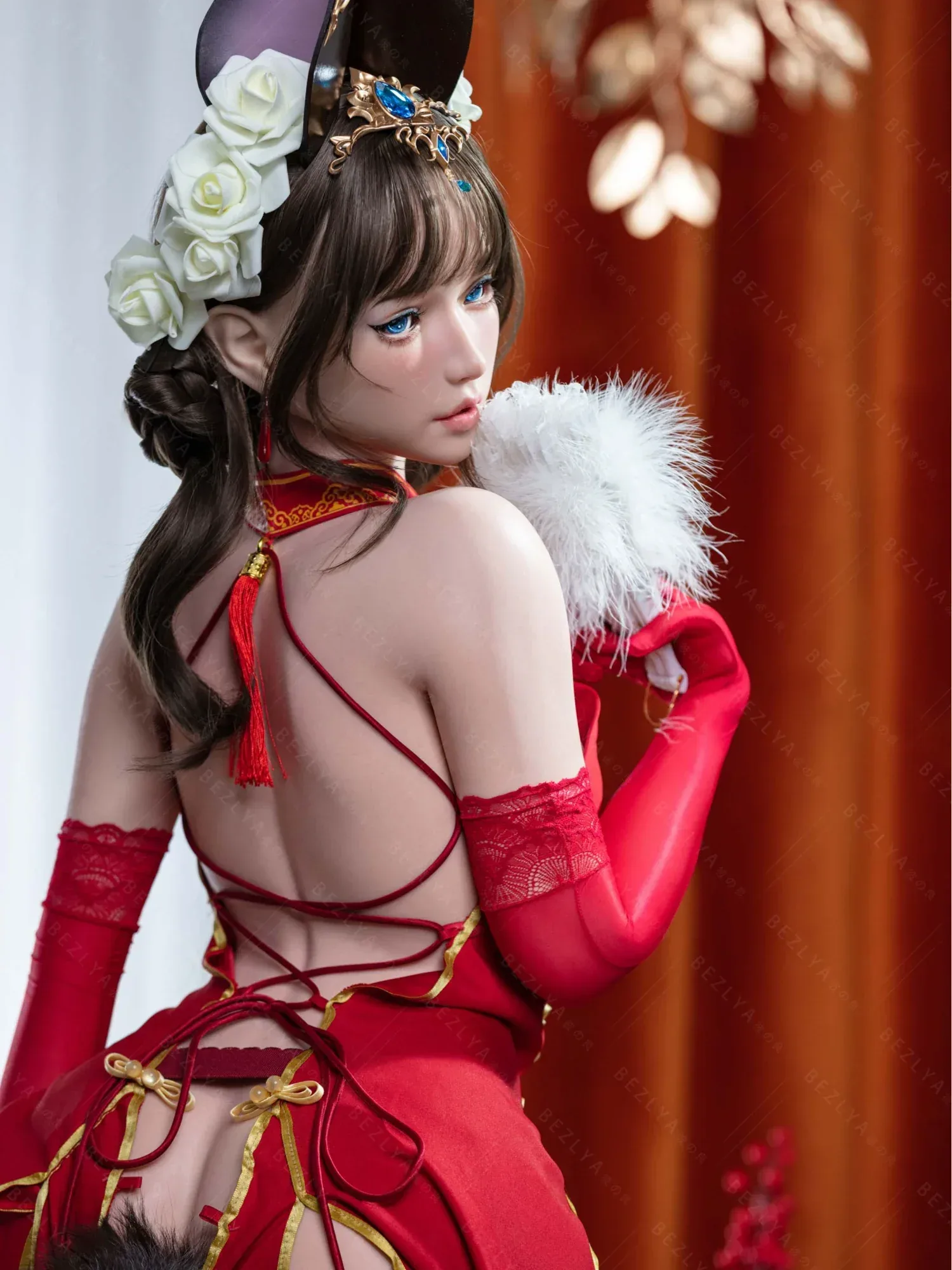 F5947-155Rcm(5.12ft)-32.5kg 2.2 A Cup Silicone Adult Asian Sex Doll｜AITIA Doll view 8